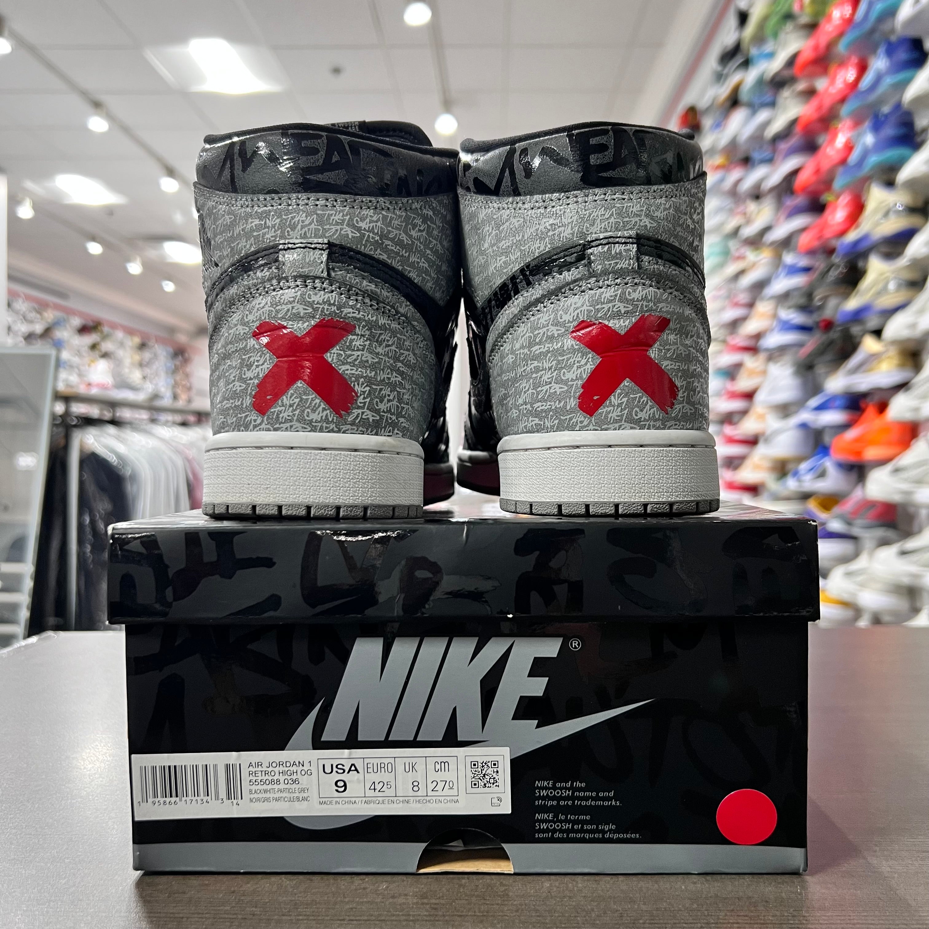 Jordan Retro 1 High Og Mens Rebellionaire (Lightly Worn)