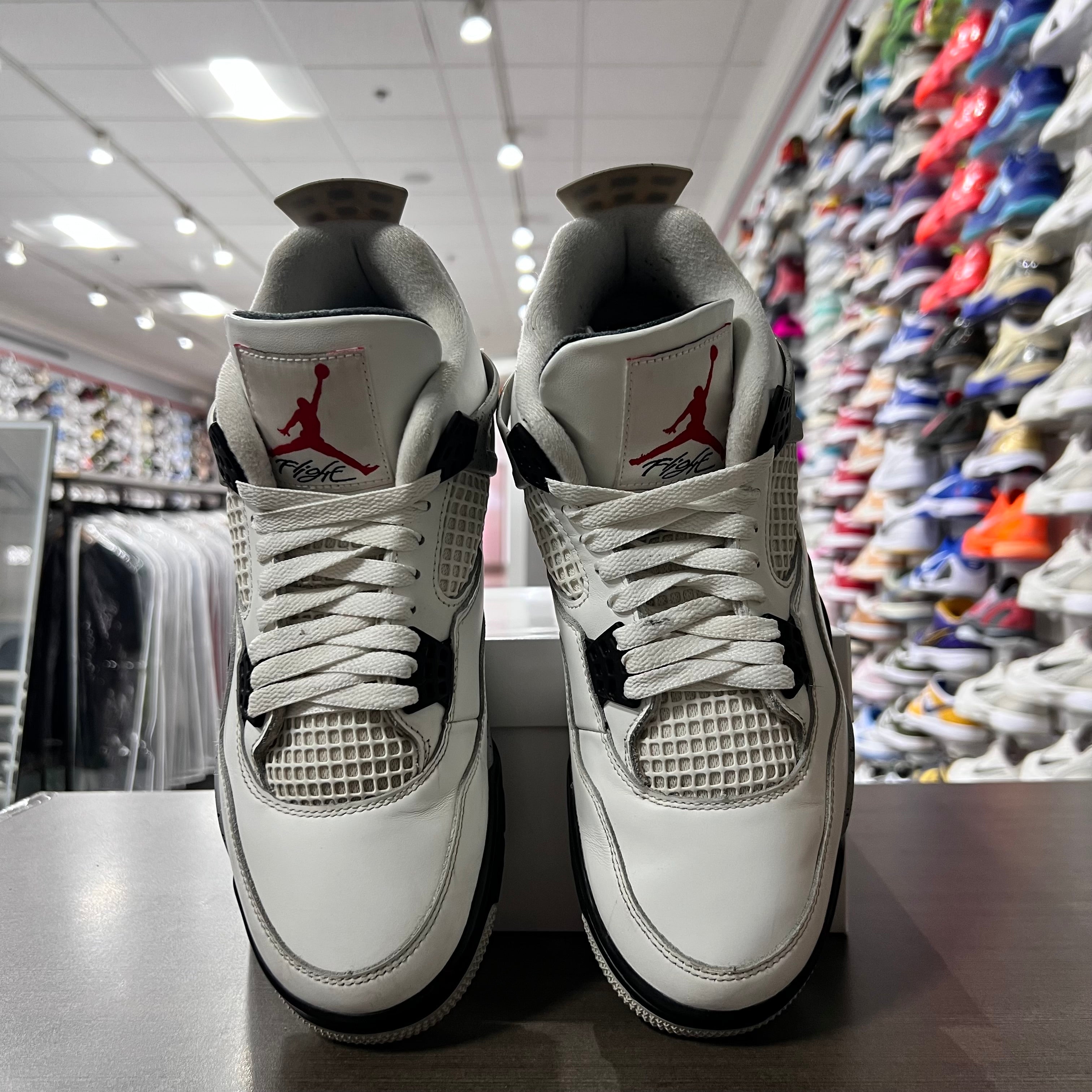 Jordan Retro 4 GS Wet Cement (B-Grade)(Lightly Worn+Replacement Box)