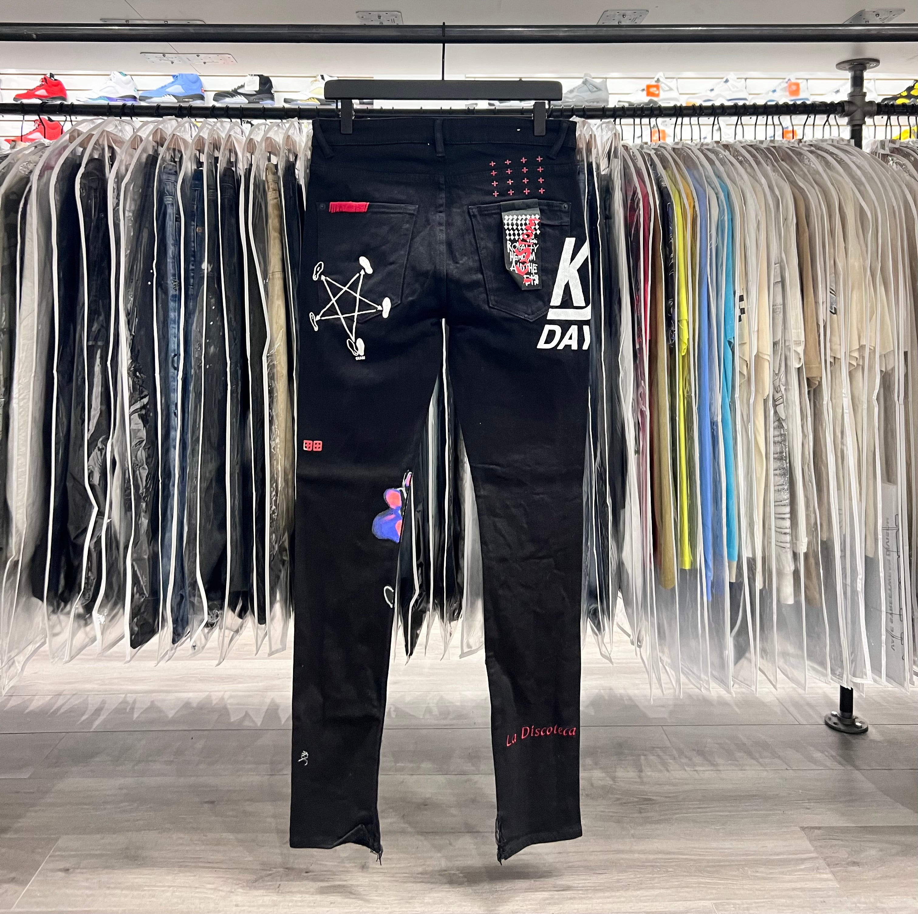 Ksubi Jeans Kustom Black (#300/#481) (Lightly Worn)