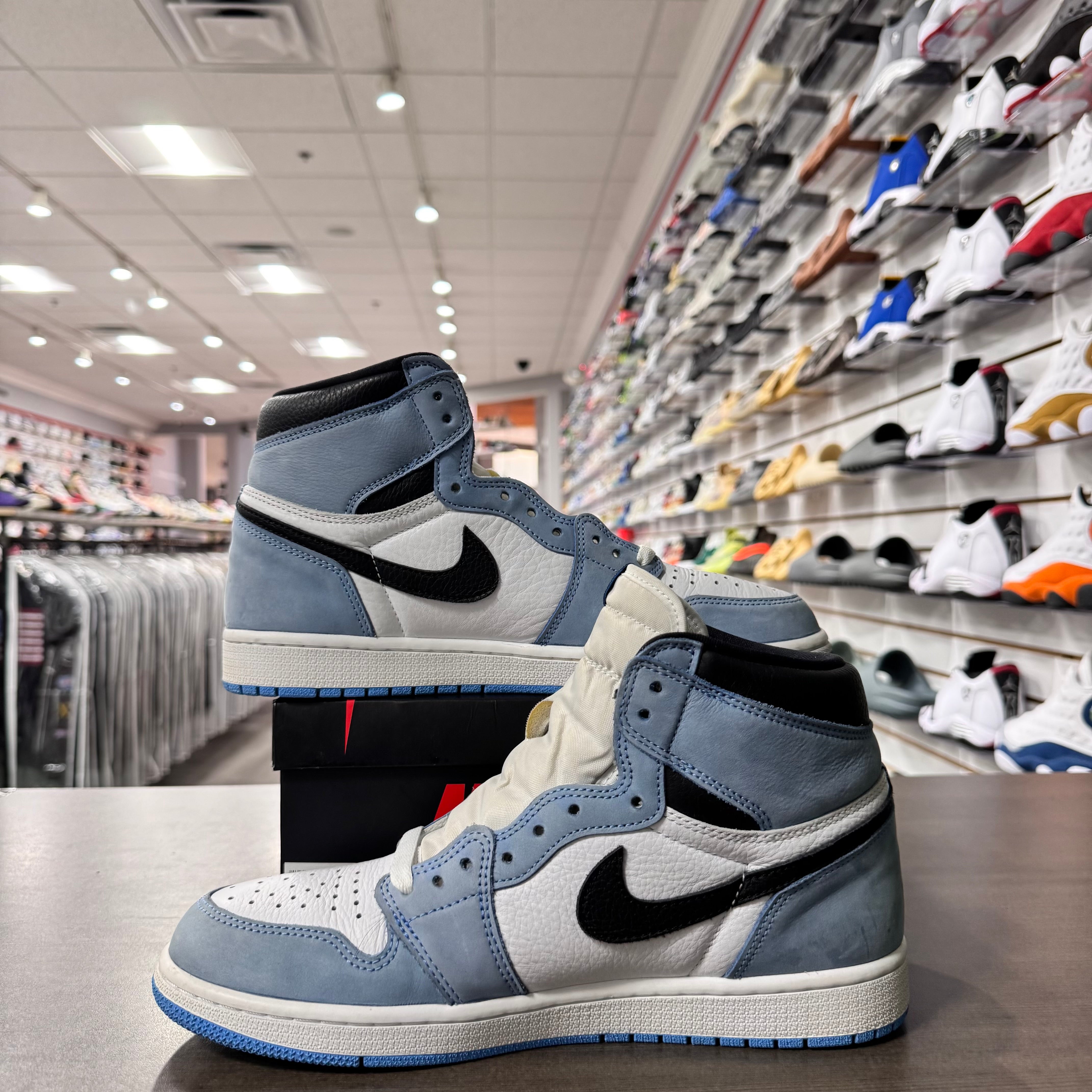 Jordan Retro 1 High Og Mens University Blue (Lightly Worn)