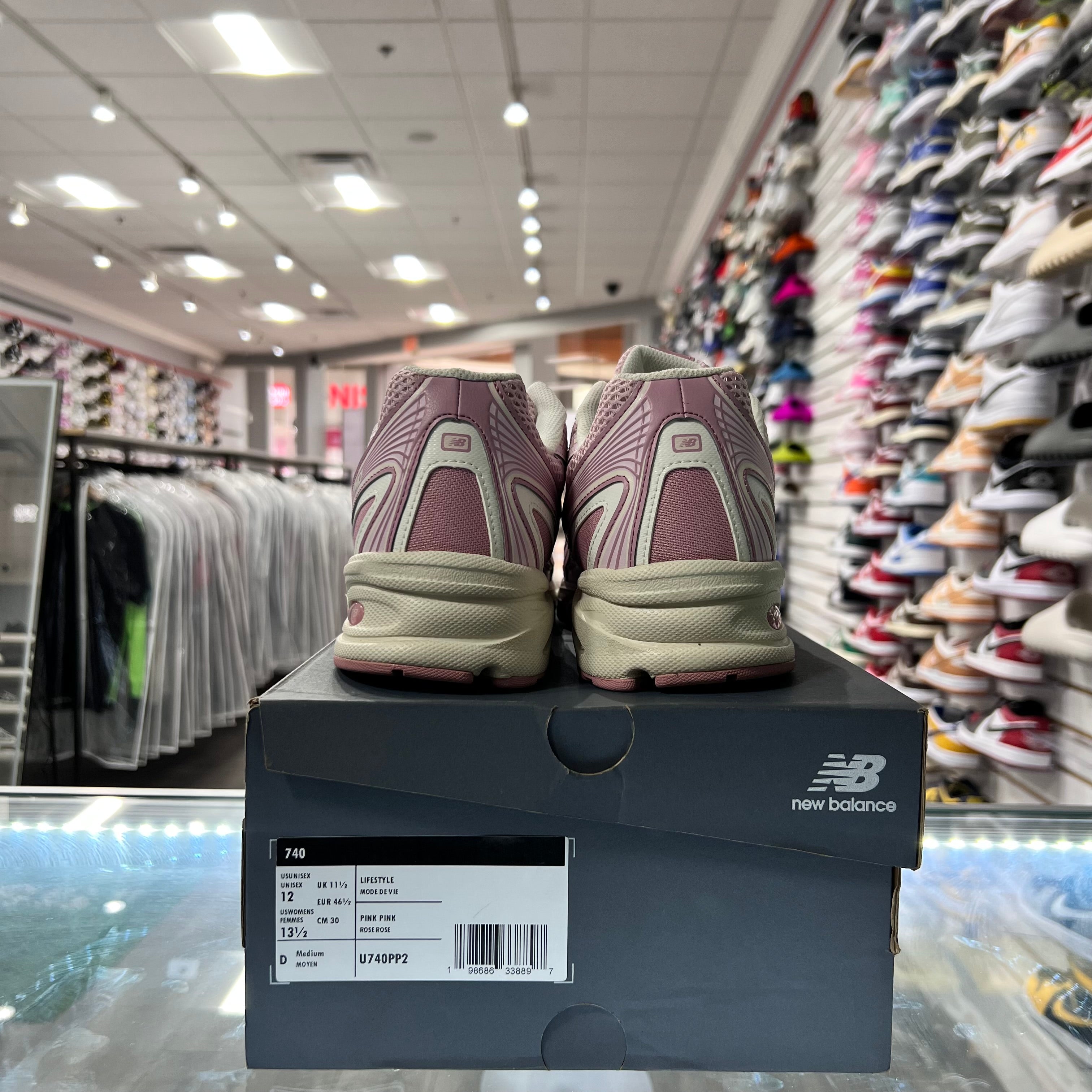New Balance 740v2 Pink Granite (Lightly Worn)