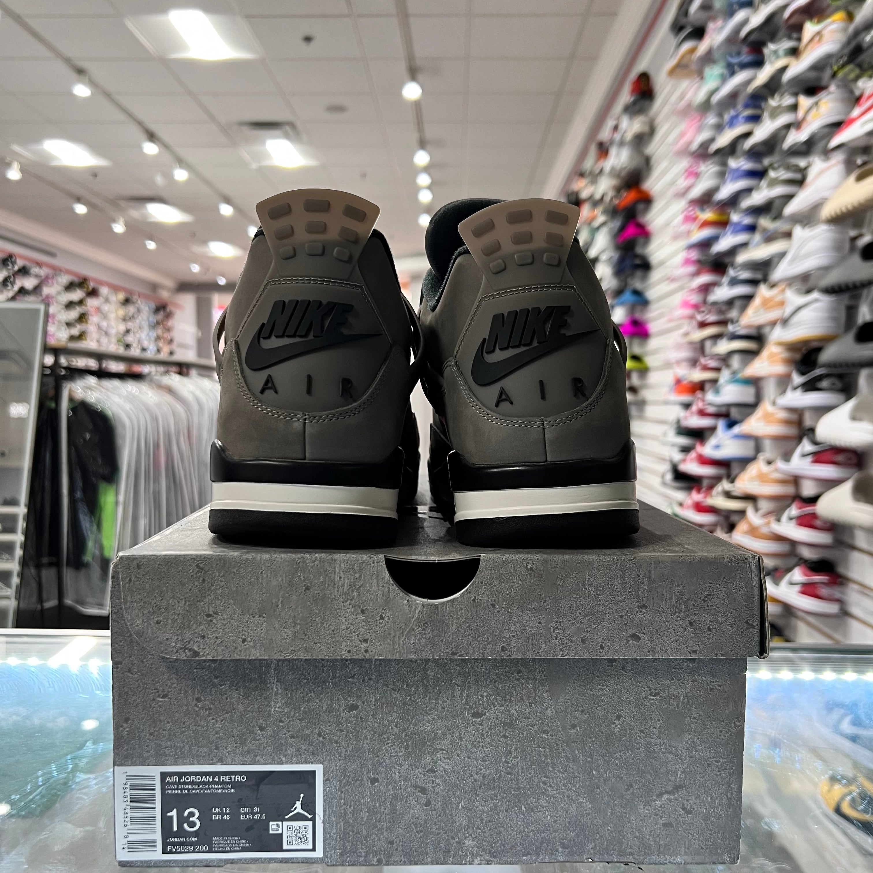 Jordan Retro 4 Mens Cave Stone (Lightly Worn)