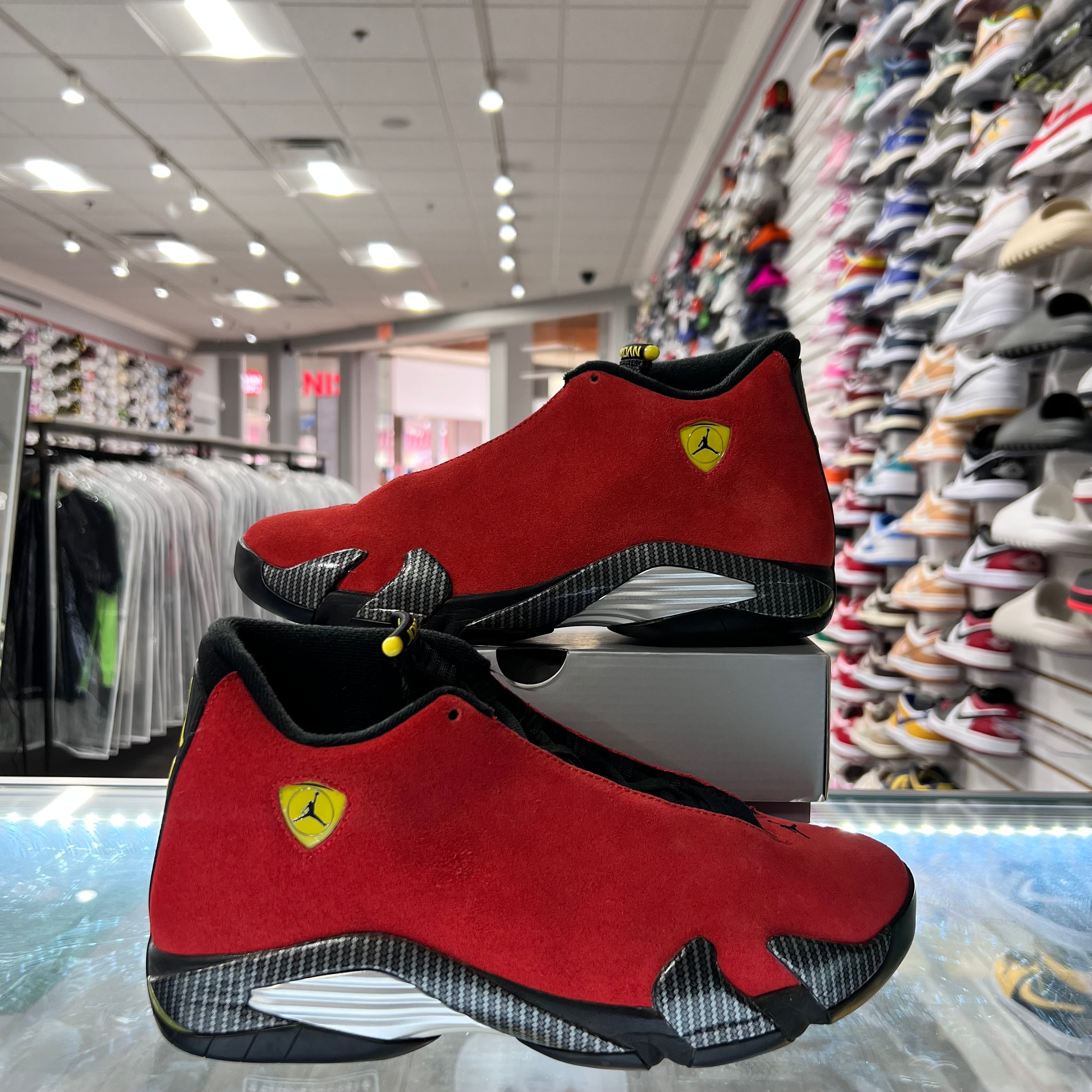 Jordan Retro 14 Mens Ferrari (Lightly Worn)