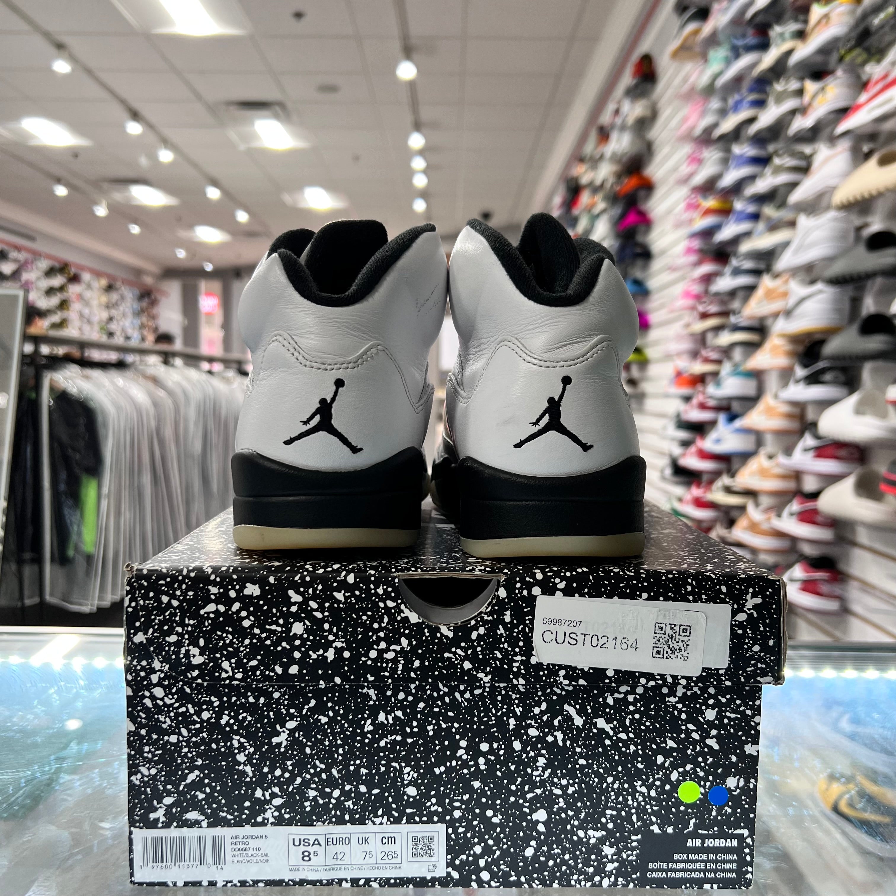 Jordan Retro 5 Mens Reverse Metallic (Lightly Worn)