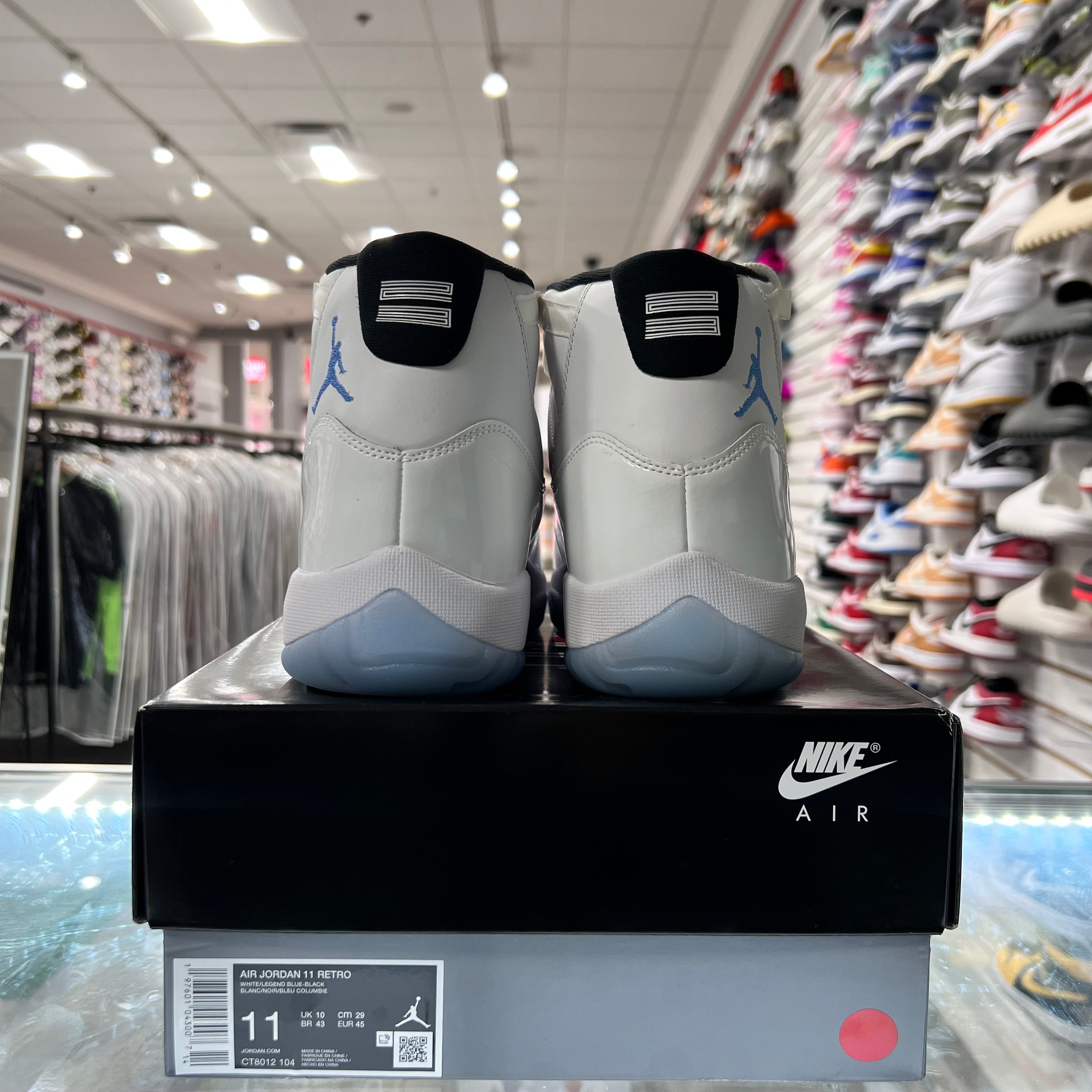 Jordan Retro 11 Mens Legend Blue (Lightly Worn)