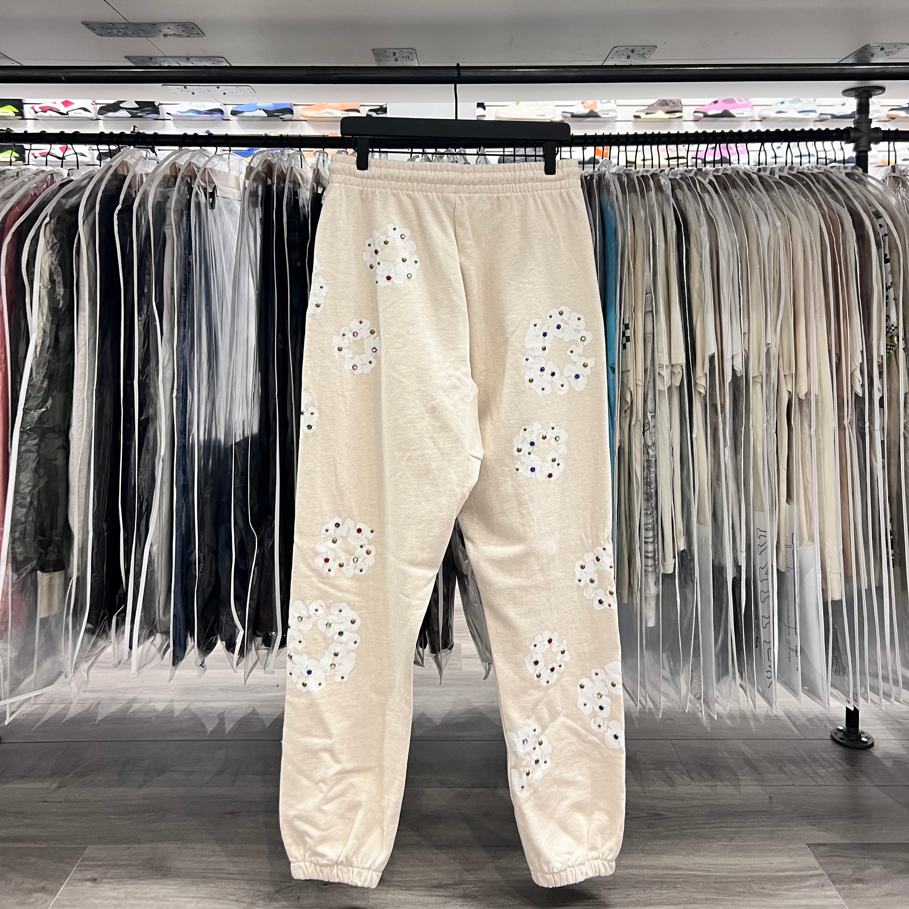 Denim Tears Sweatpants Cream Gemstones (Lightly Worn)