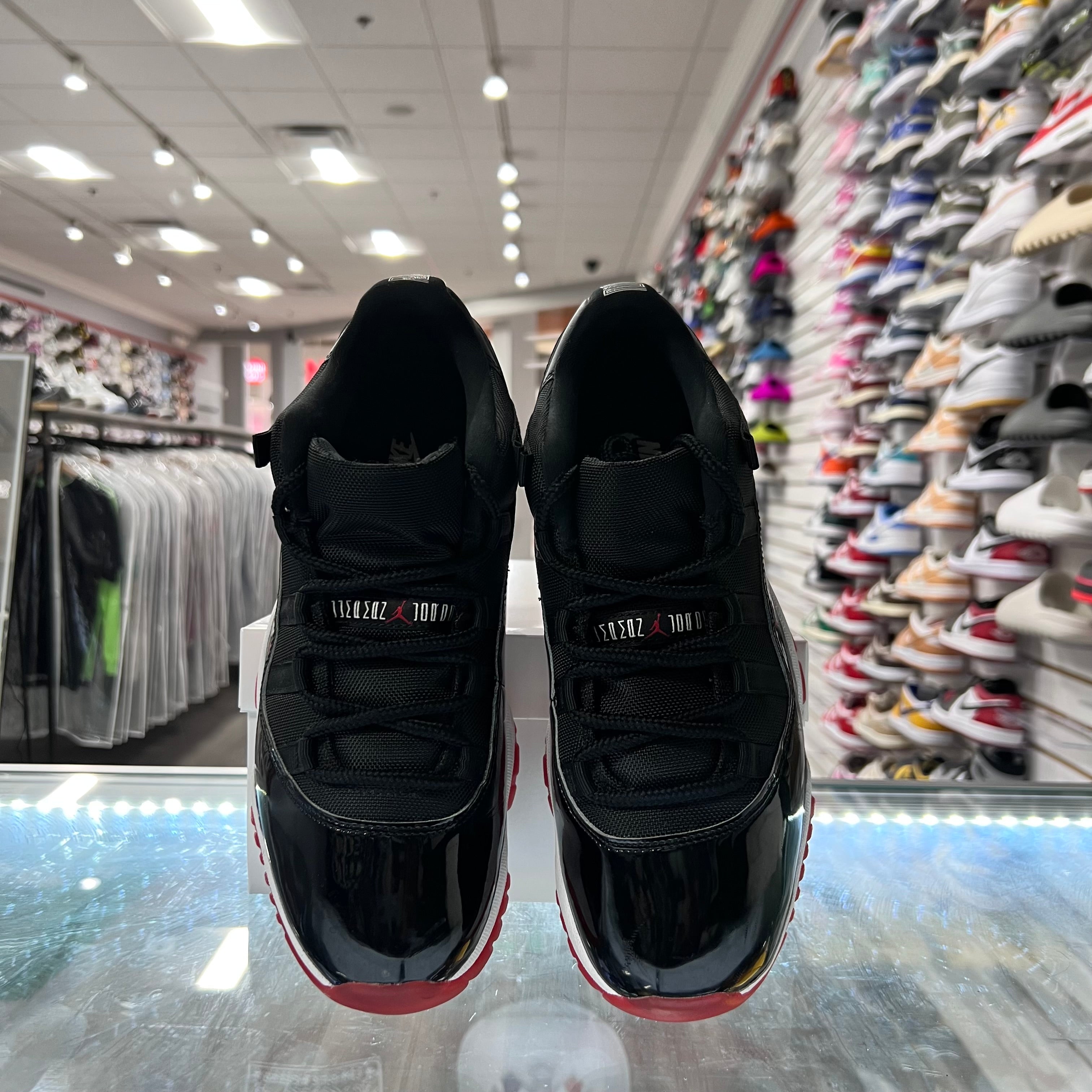 Jordan Retro 11 Low Mens Bred (Lightly Worn+Replacement Box)