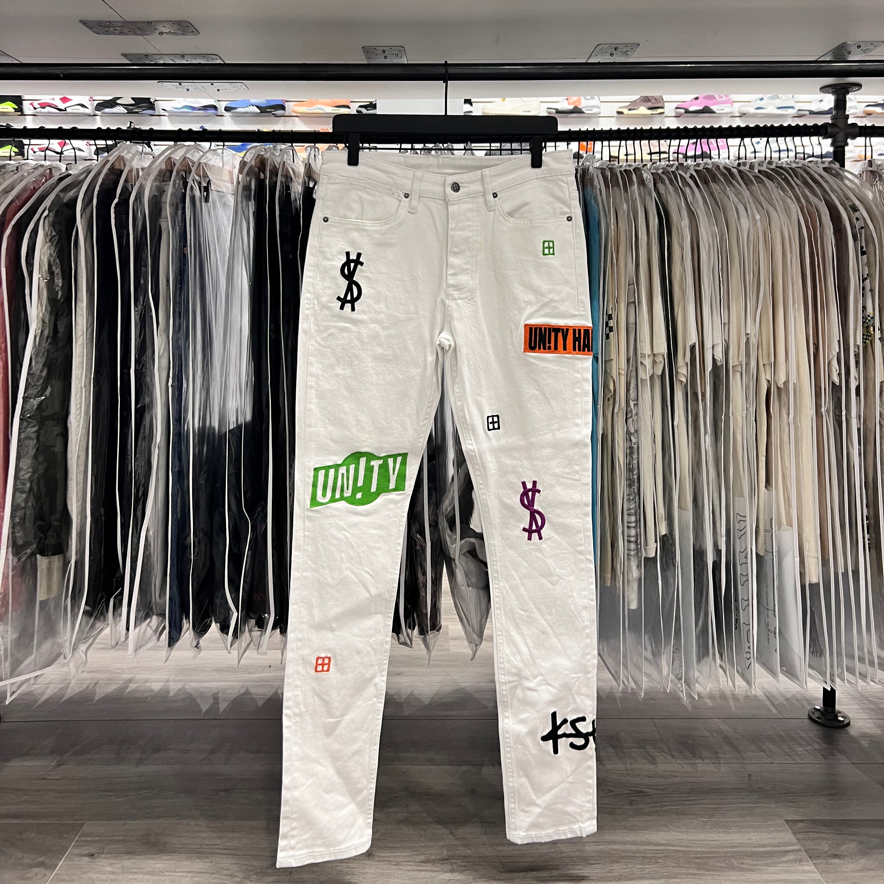 Ksubi Jeans White (Lightly Worn)