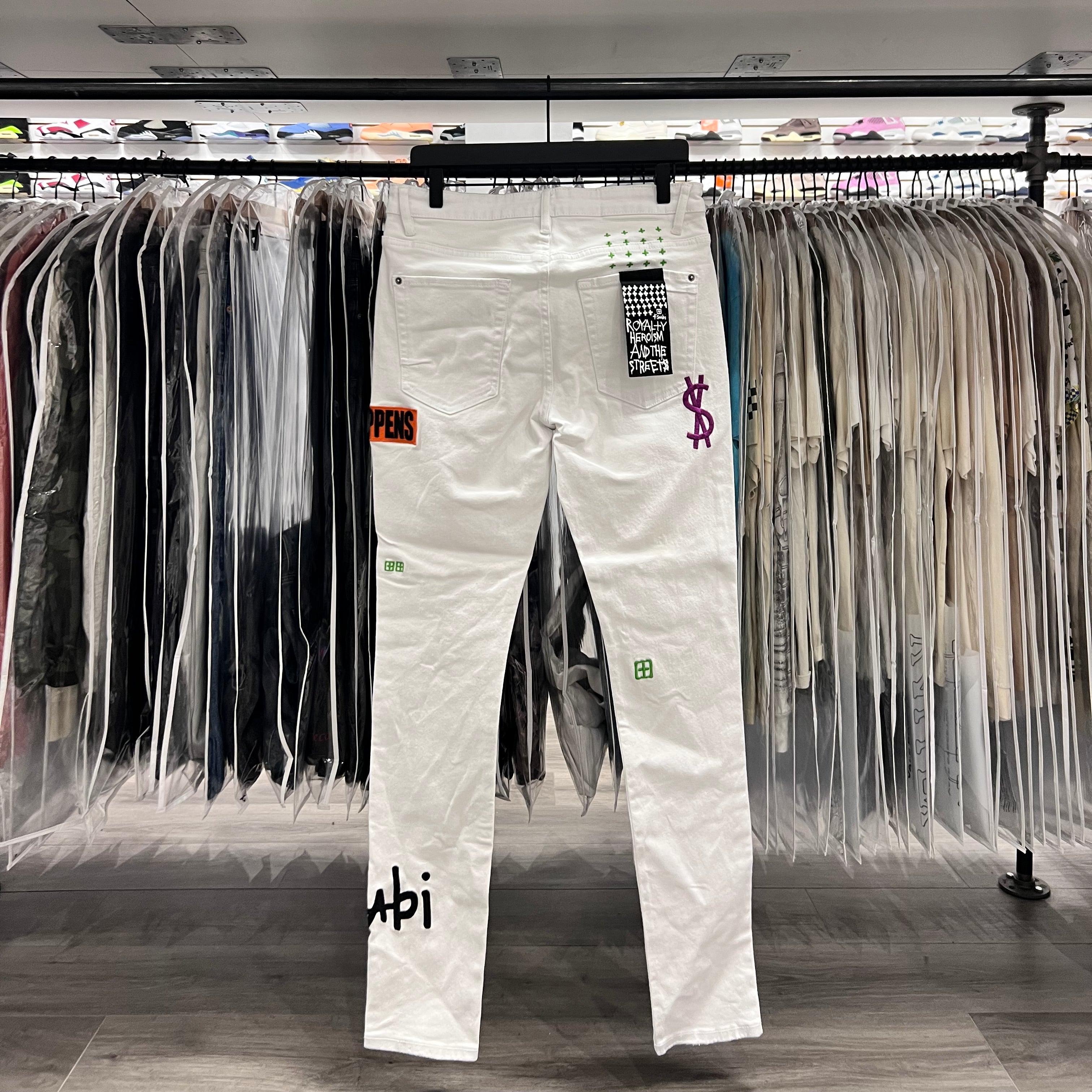 Ksubi Jeans White (Lightly Worn)