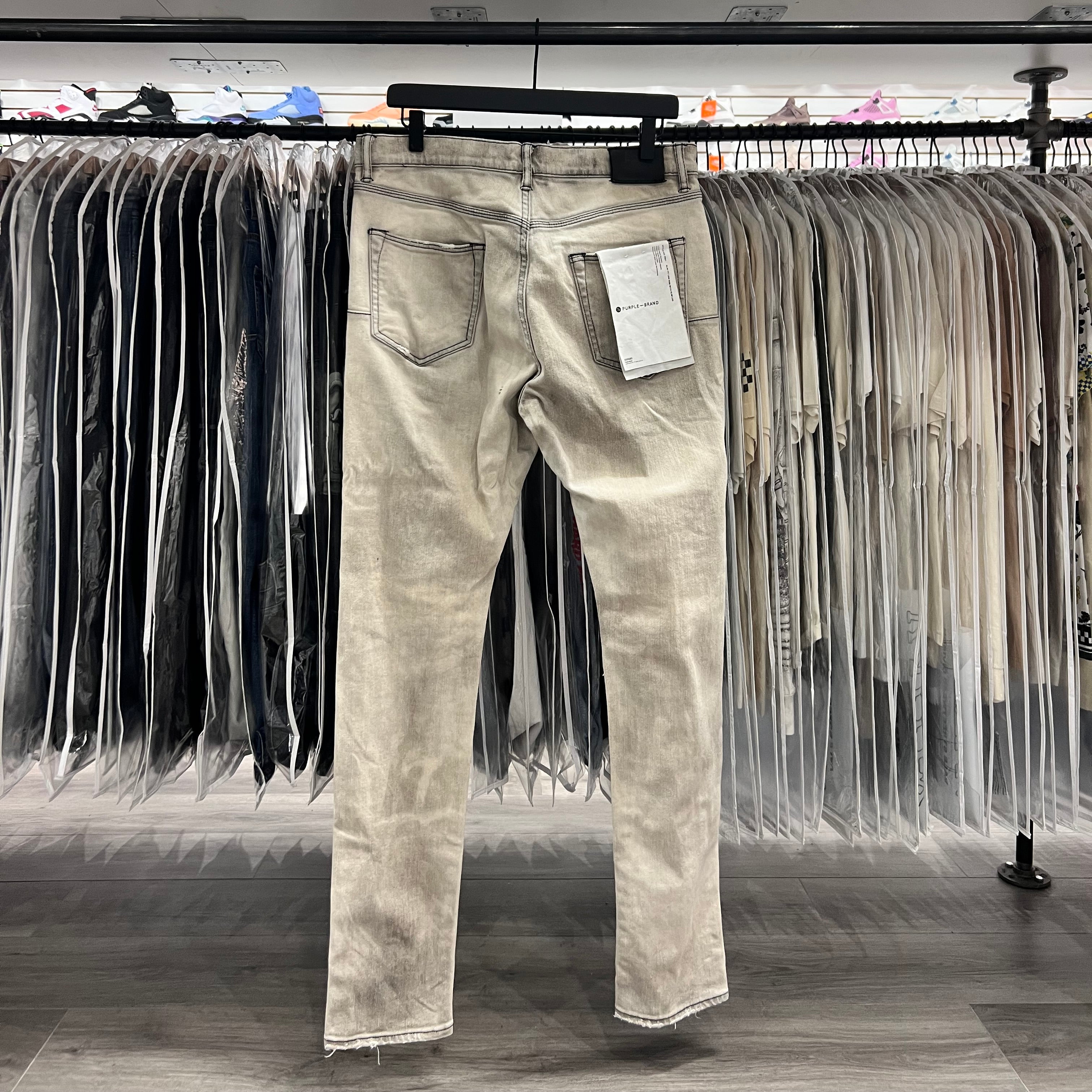 Purple Jeans Tan (Lightly Worn)