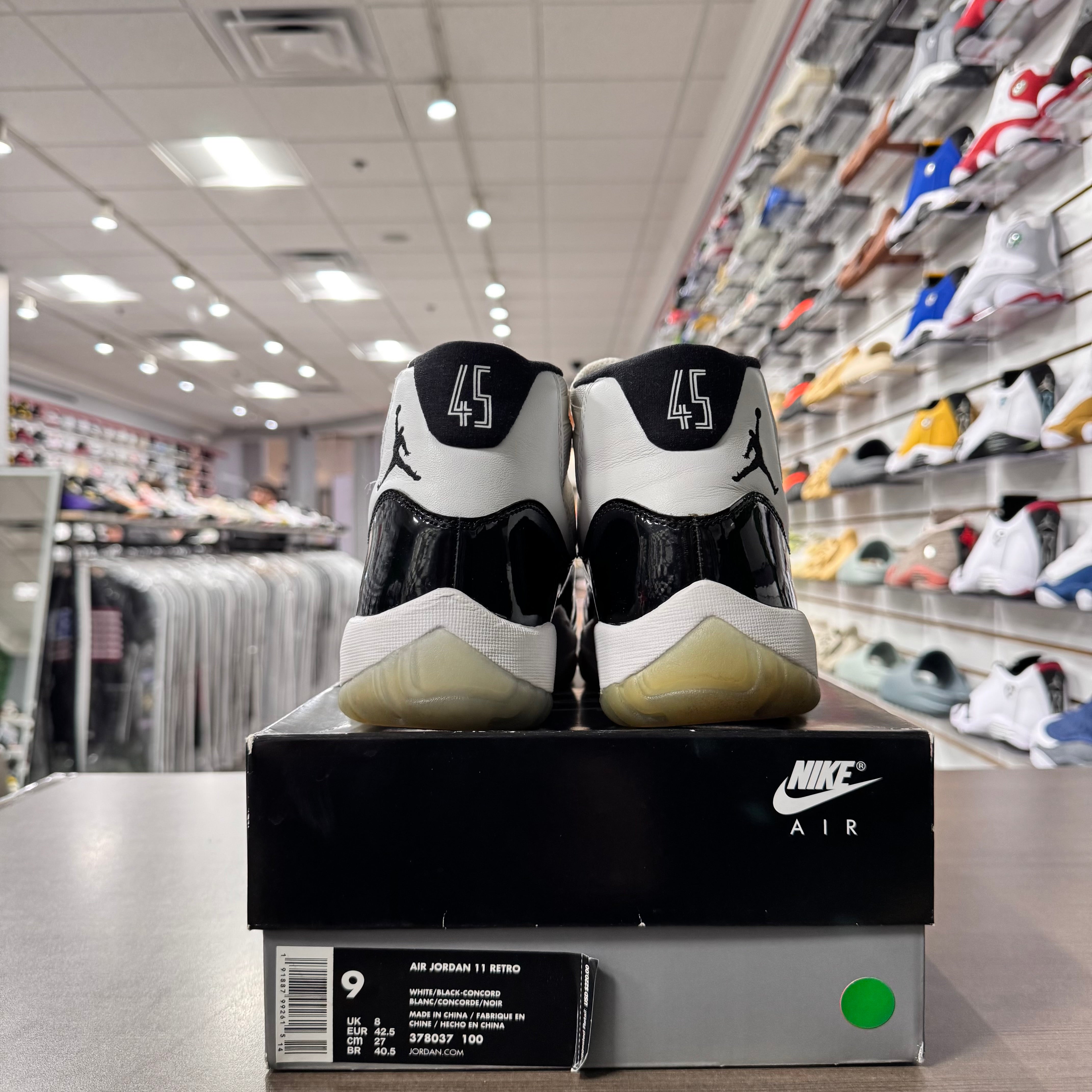 Jordan Retro 11 Mens Concord (Lightly Worn)