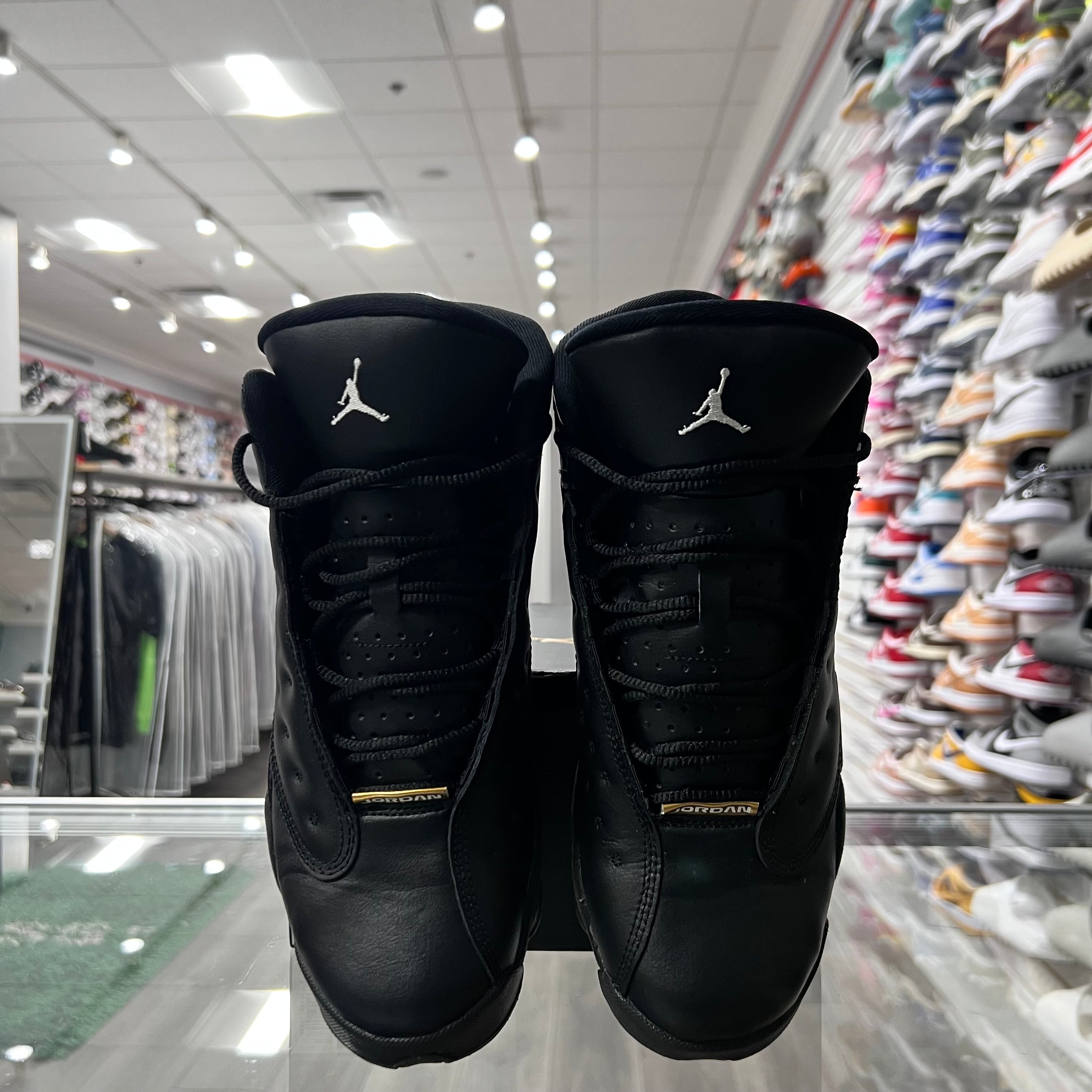 Jordan Retro 13 Gs Black Metallic Gold (Lightly Worn)