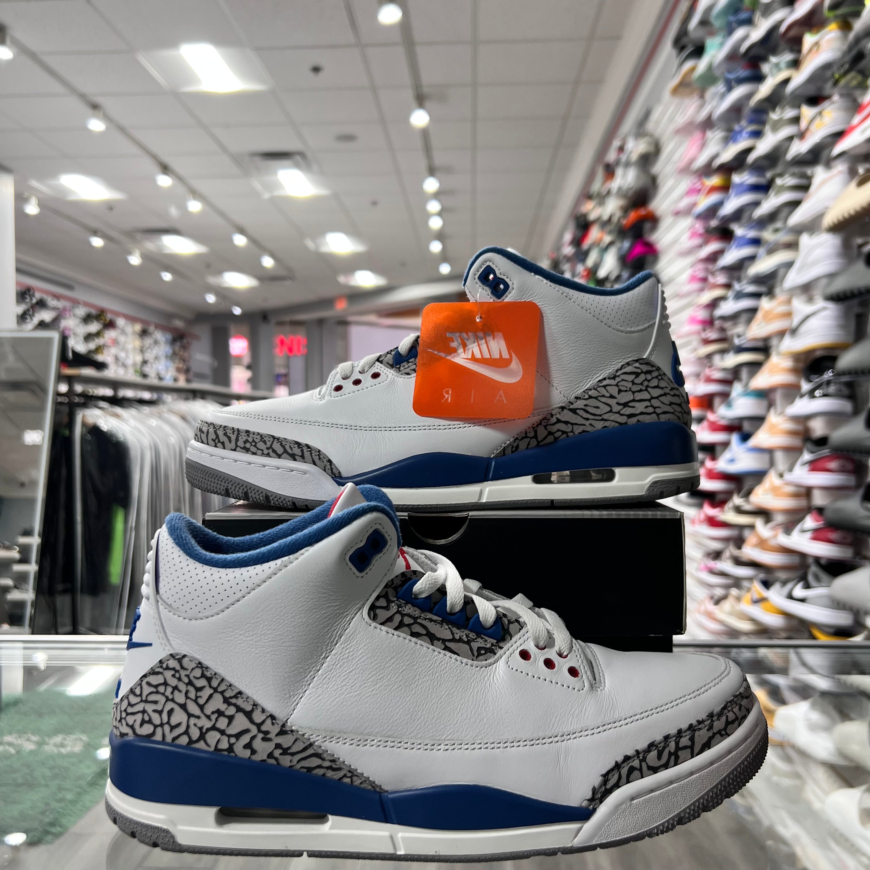Jordan Retro 3 Mens True Blue (2026)(Lightly Worn)
