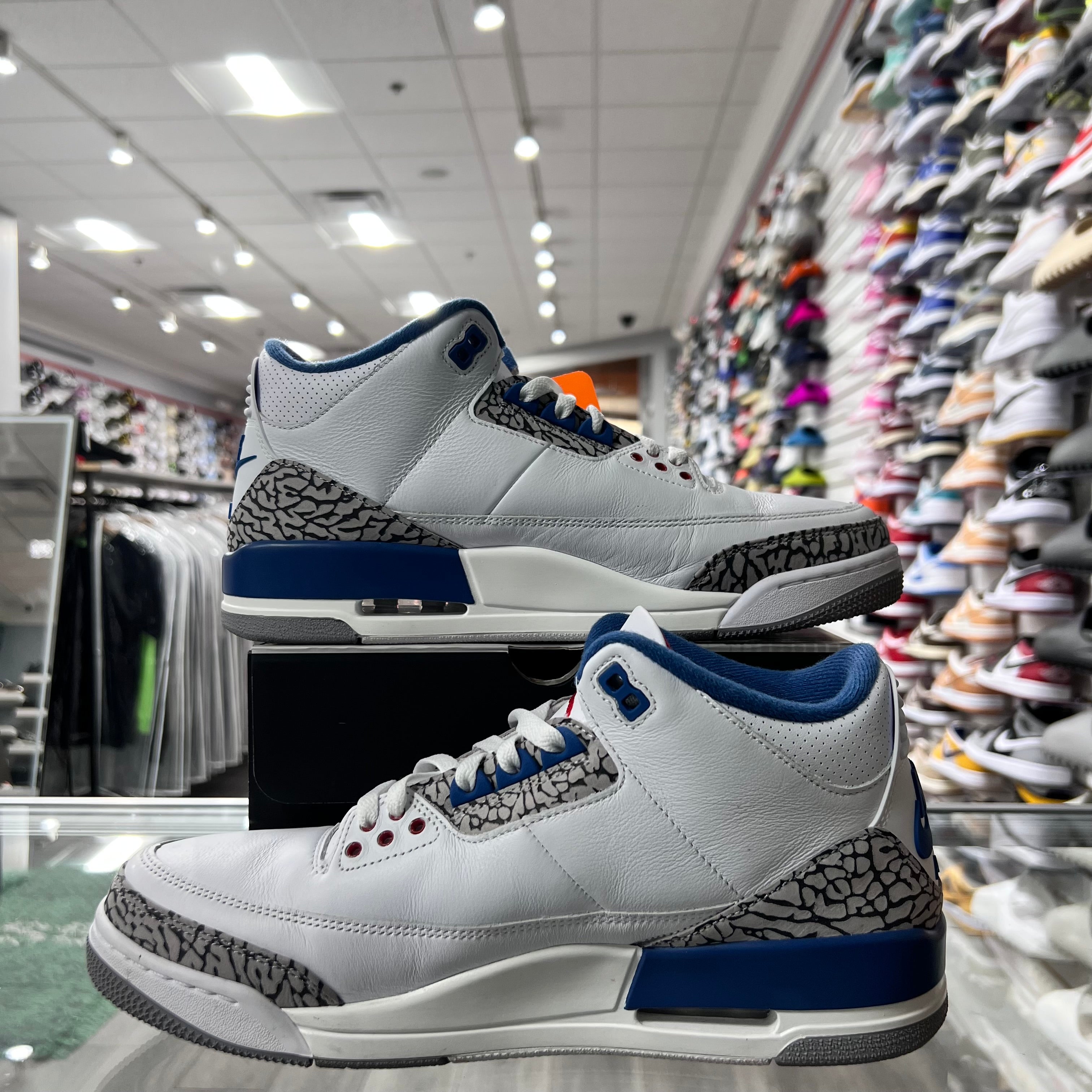 Jordan Retro 3 Mens True Blue (2026)(Lightly Worn)