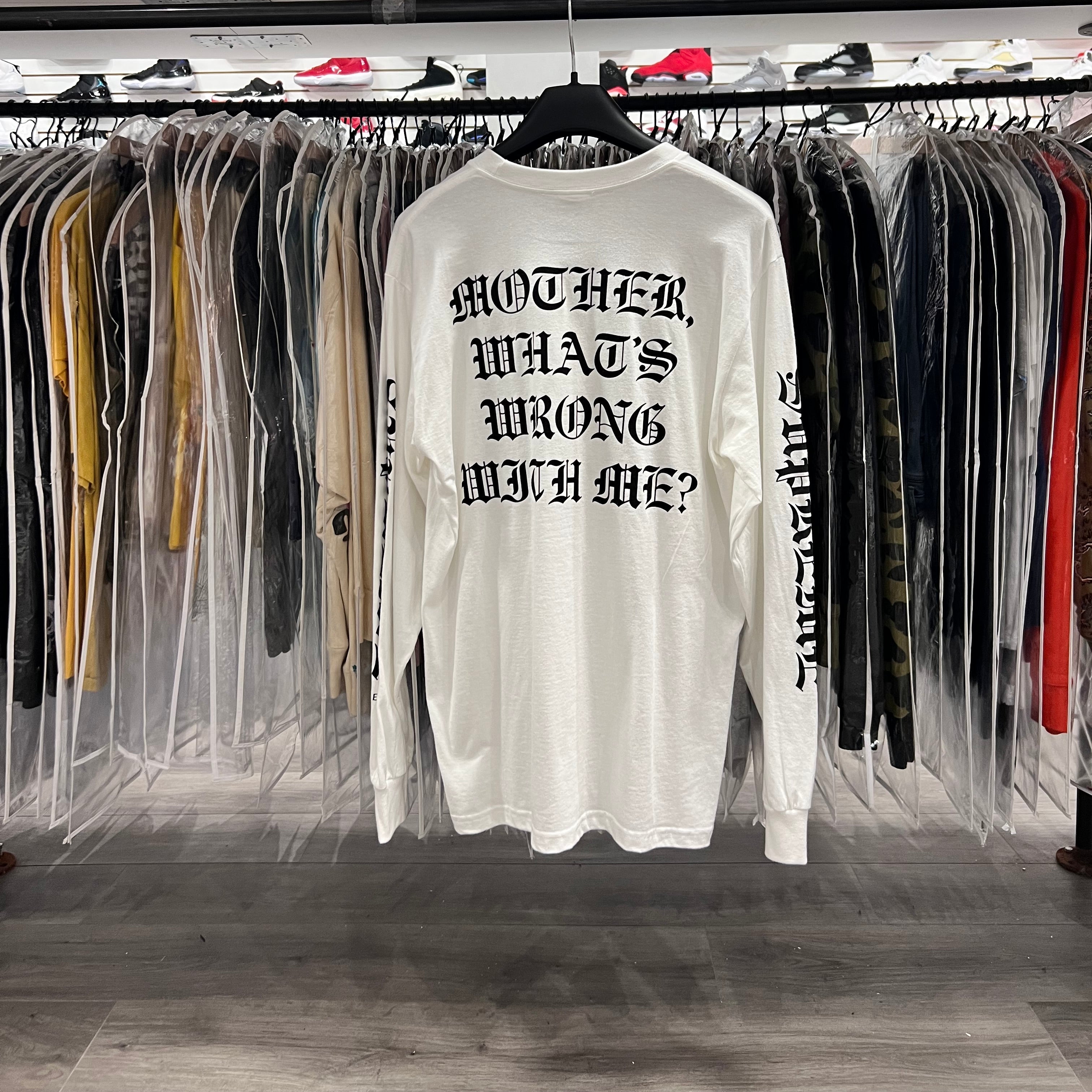 Supreme The Exorcist Mother Long Sleeve Tee White