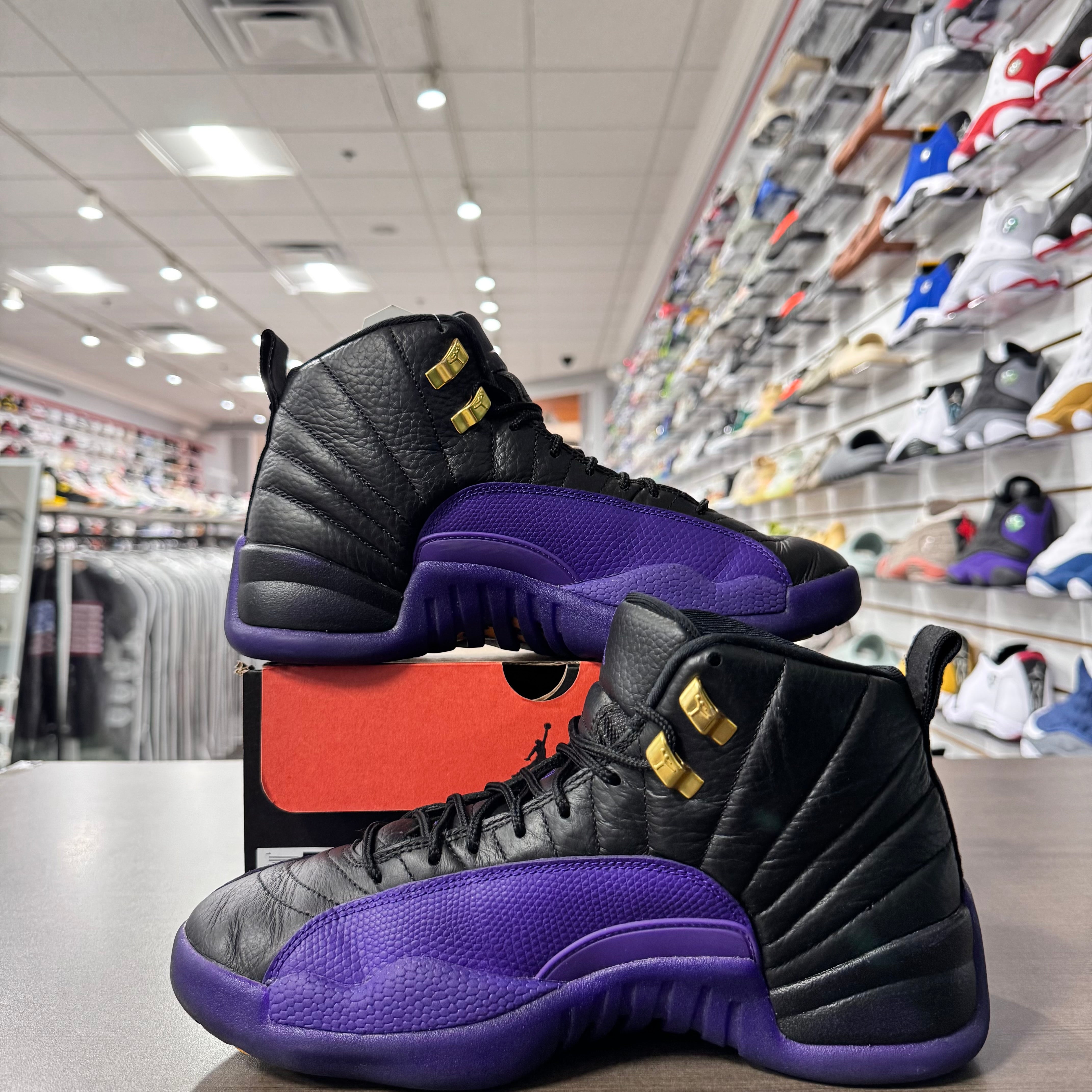 Jordan Retro 12 Mens Field Purple (Lightly Worn)
