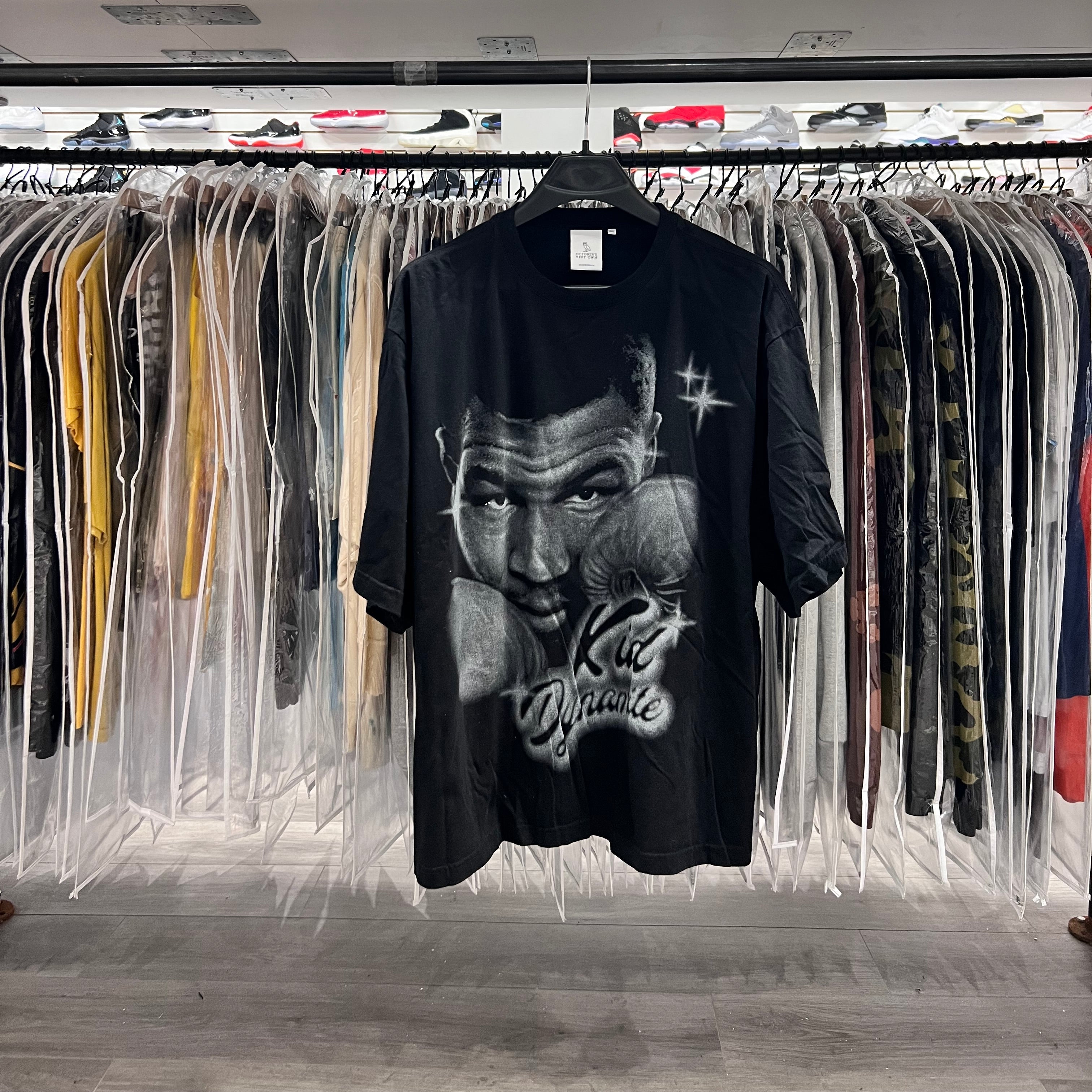 OVO Tyson Airbrush Tee Black (Lightly Worn)