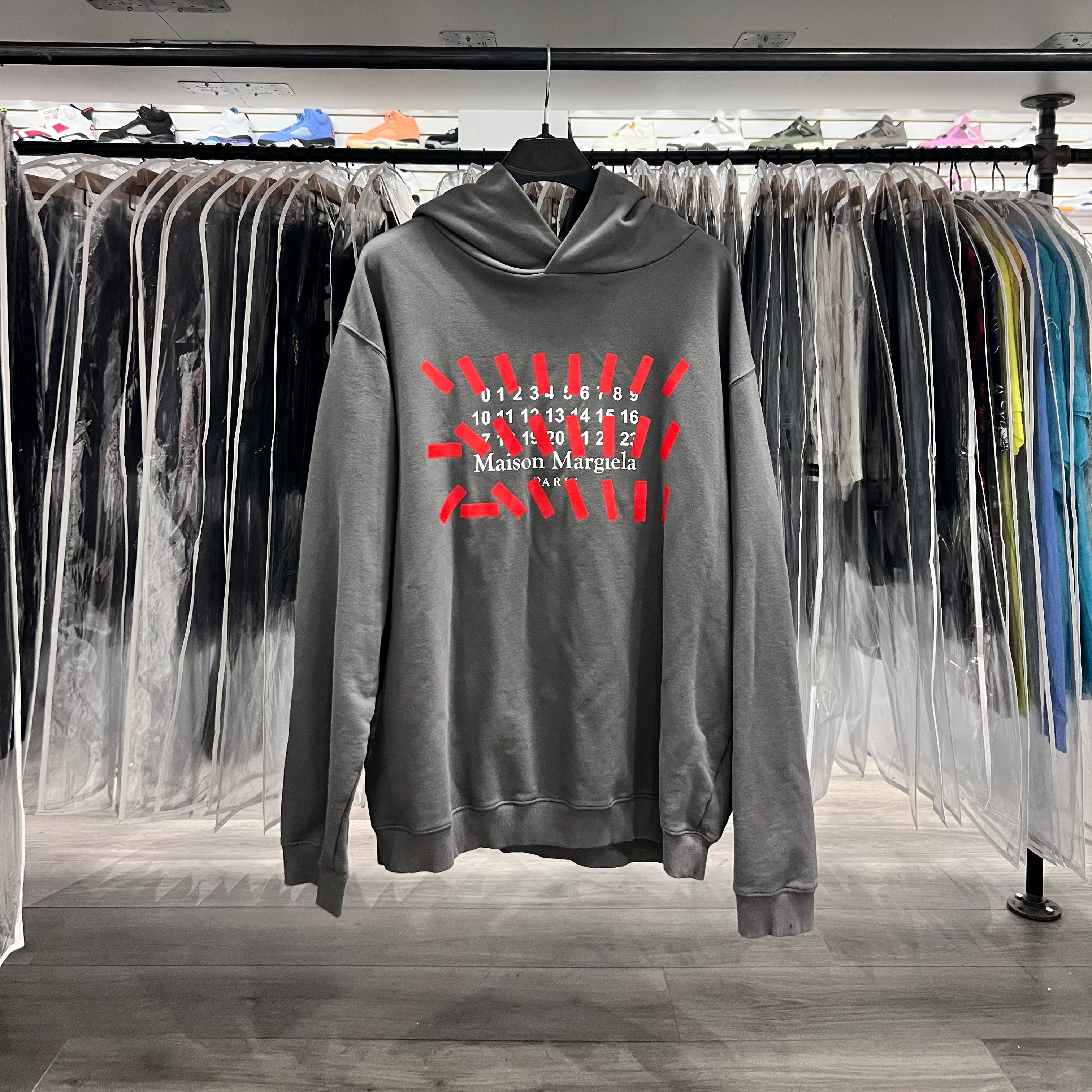 Maison Margiela Hoodie Grey (Lightly Worn)