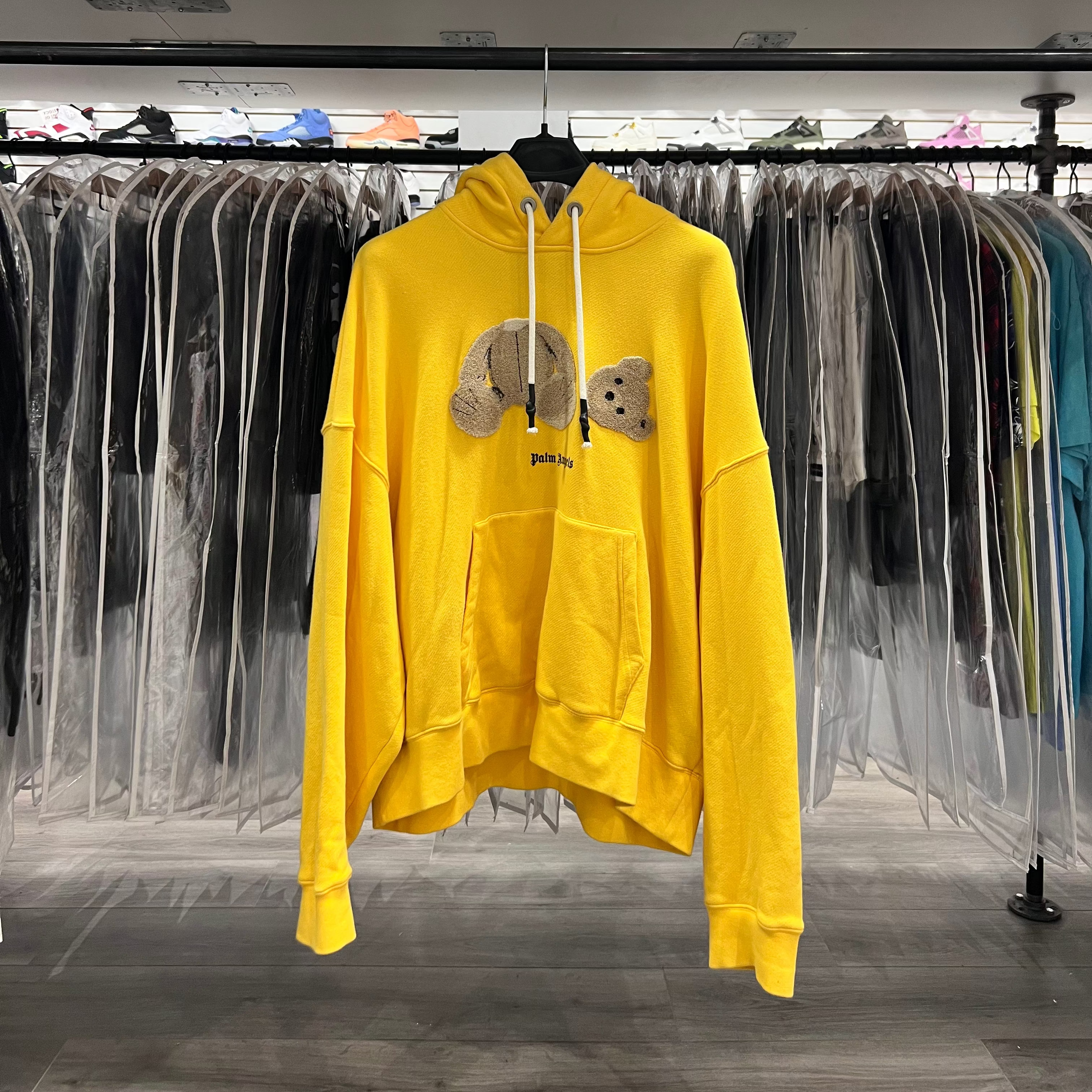 Palm Angels Teddy Bear Yellow