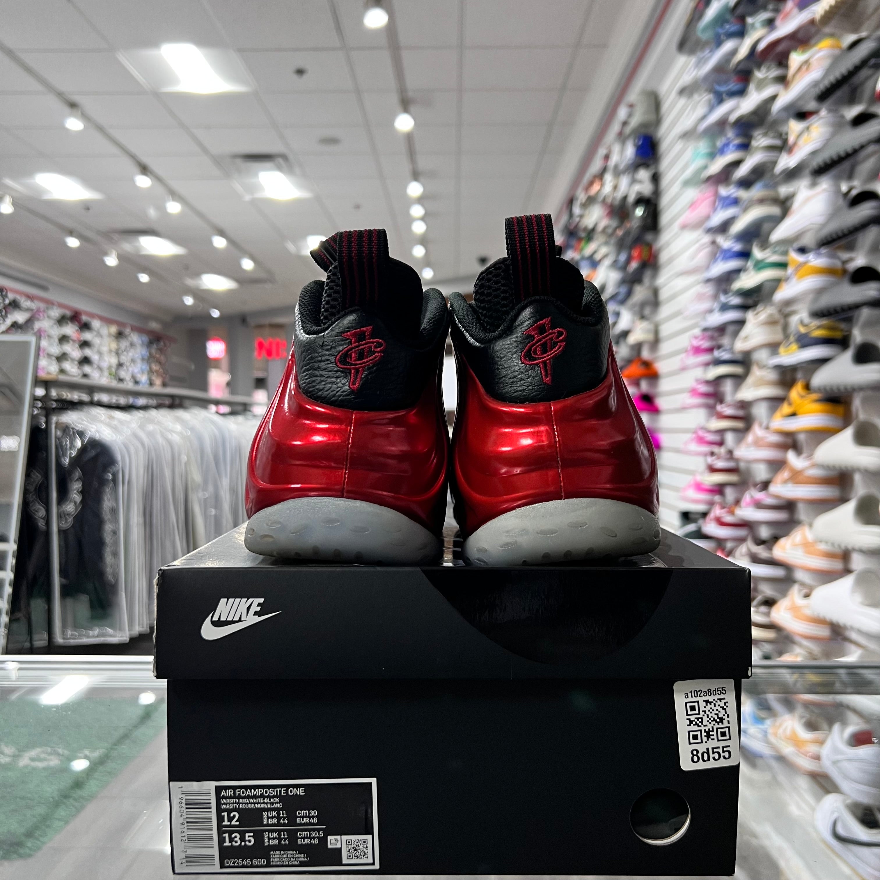 Nike Air Foamposite One Metallic Red (2023)(Lightly Worn)