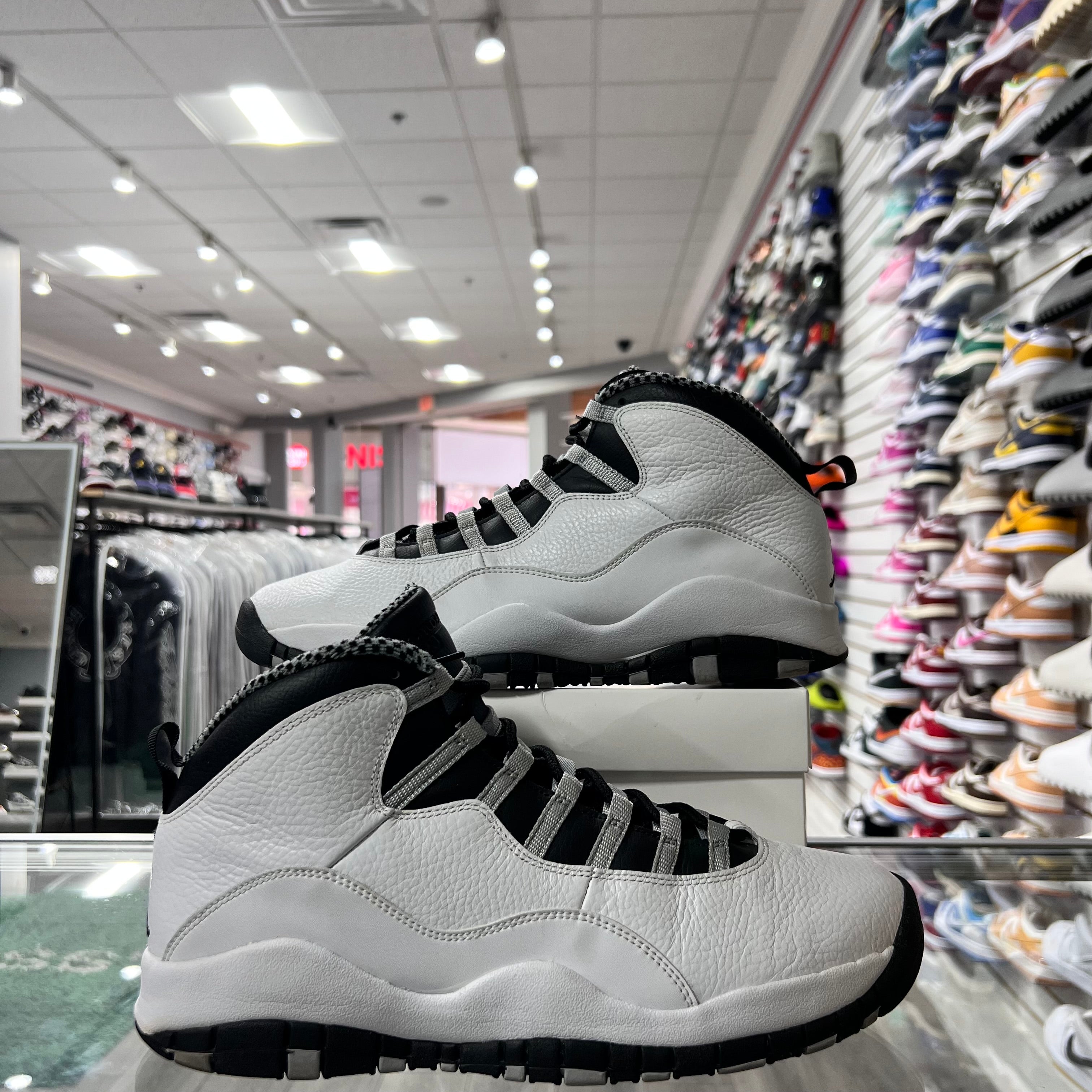 Jordan Retro 10 Mens Steel (2013)(Lightly Worn)