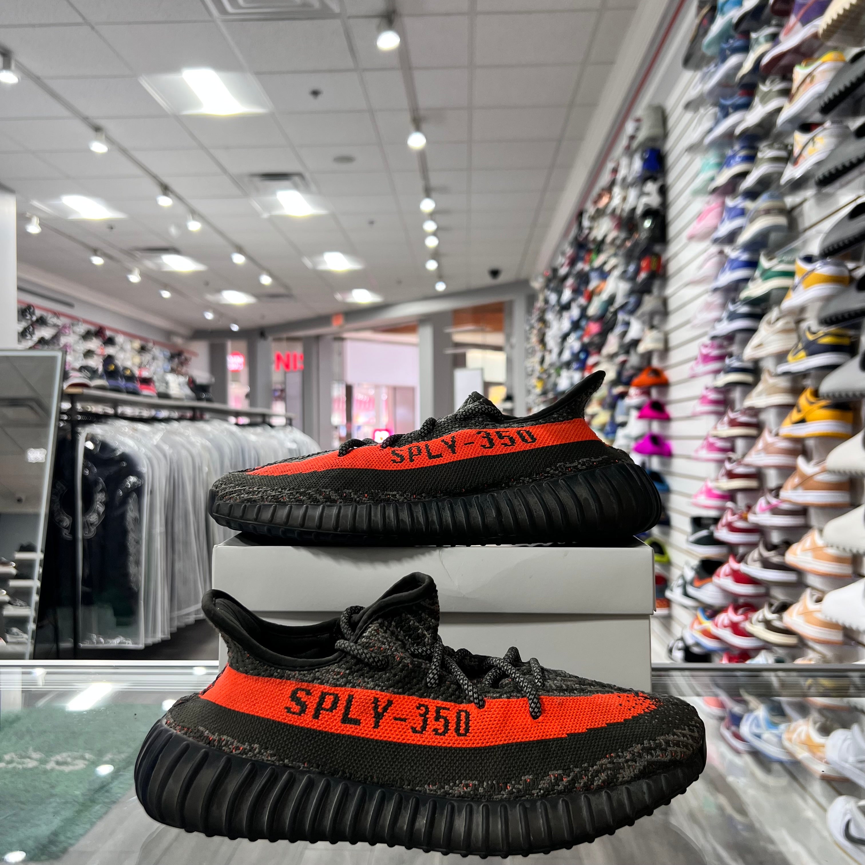 Adidas Yeezy 350 Boost V2 Carbon Beluga (Lightly Worn+Replacement Box)