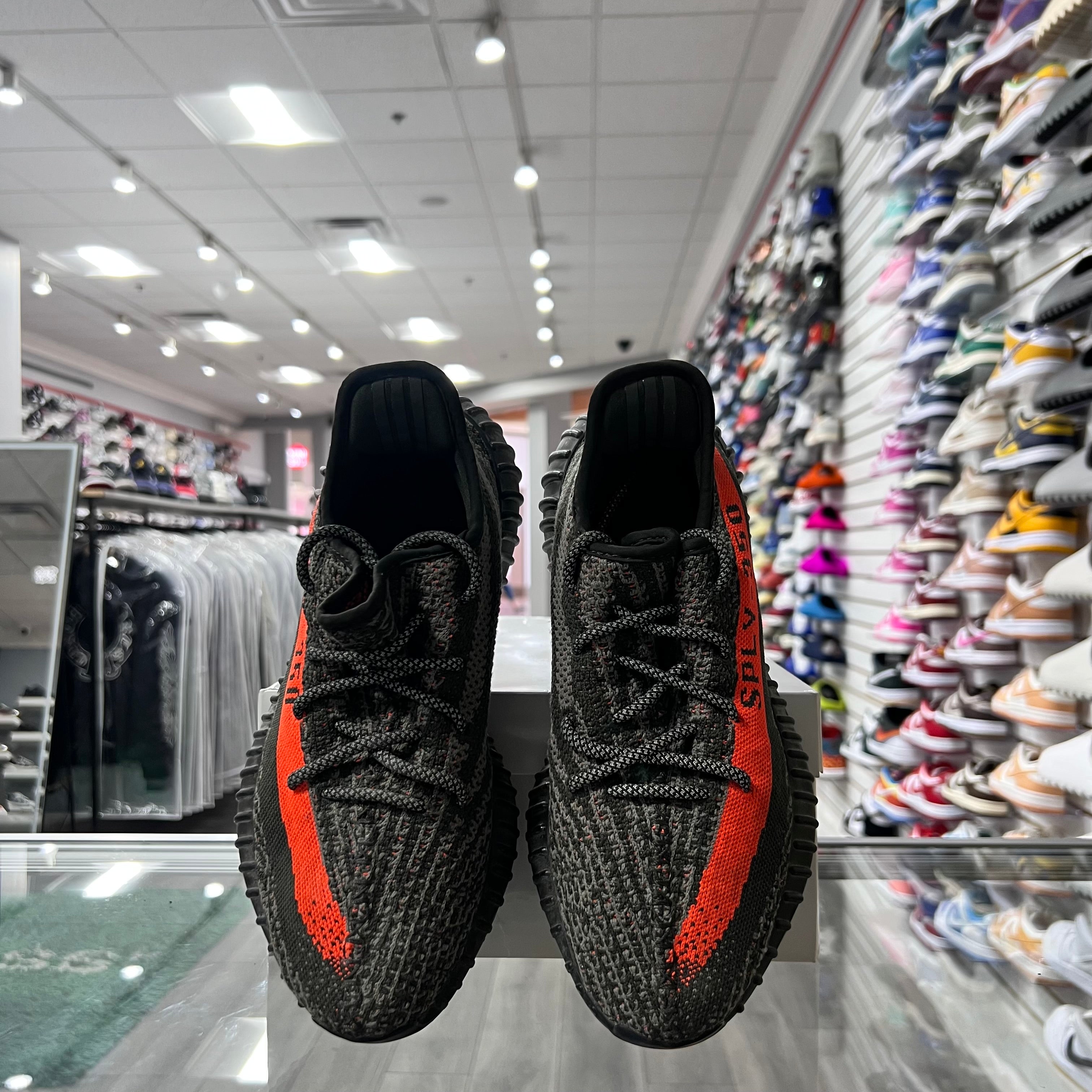 Adidas Yeezy 350 Boost V2 Carbon Beluga (Lightly Worn+Replacement Box)