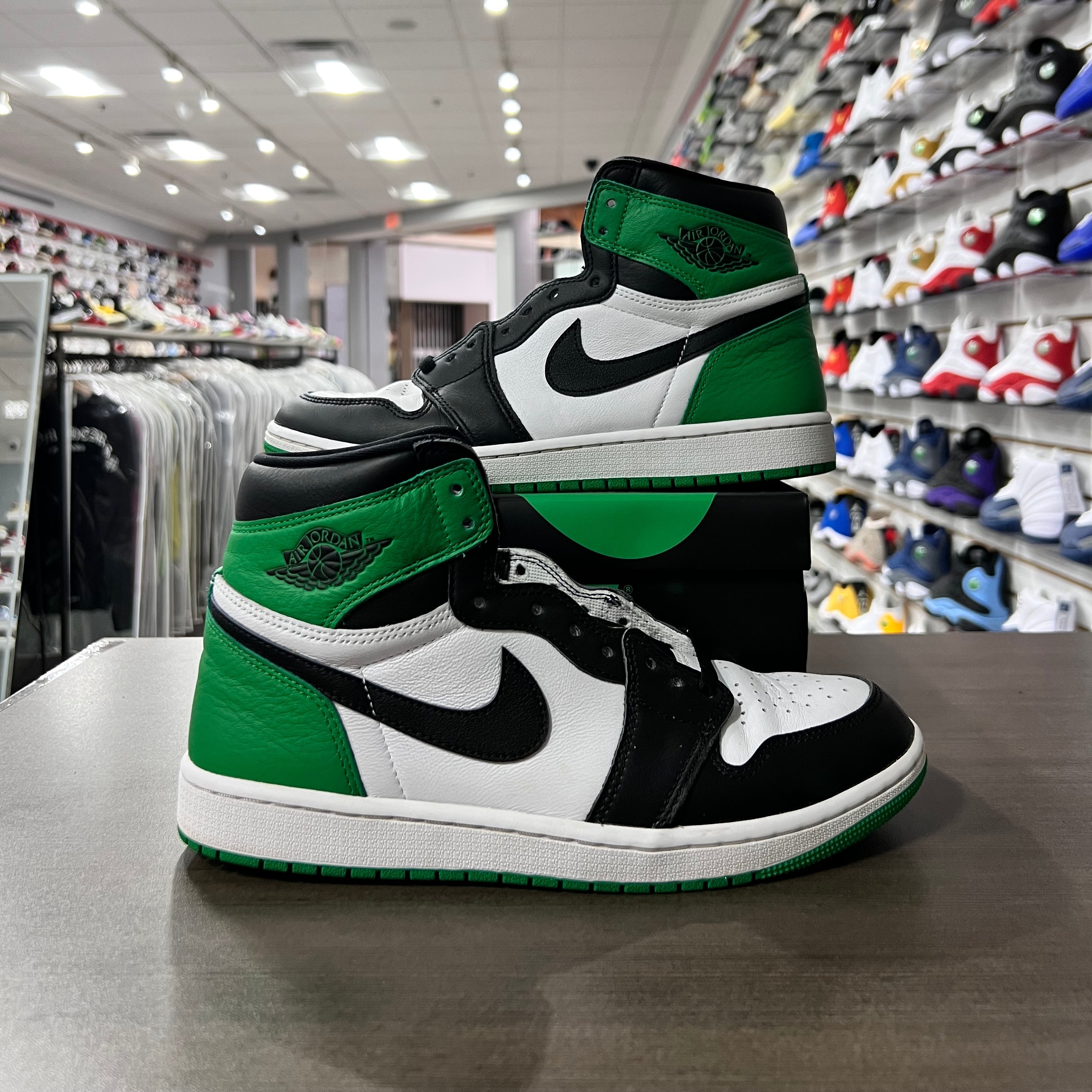 Jordan Retro 1 High Og Mens Lucky Green (Lighlty Worn)