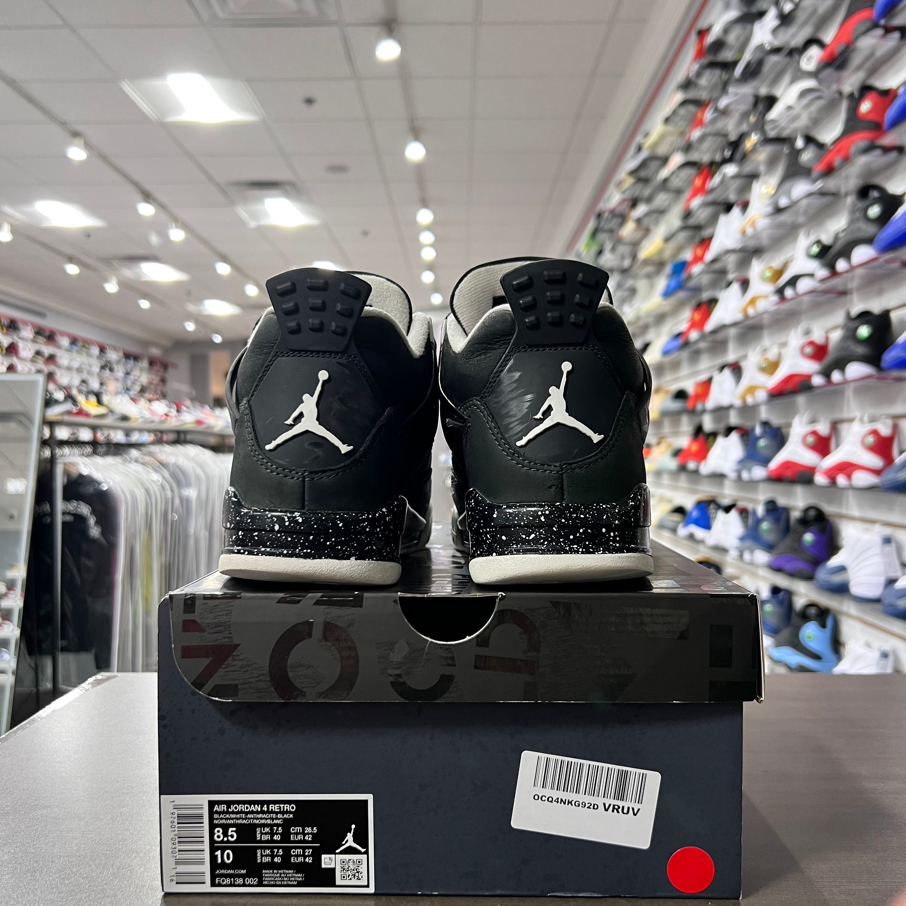 Jordan Retro 4 Mens Fear (Lighlty Worn)