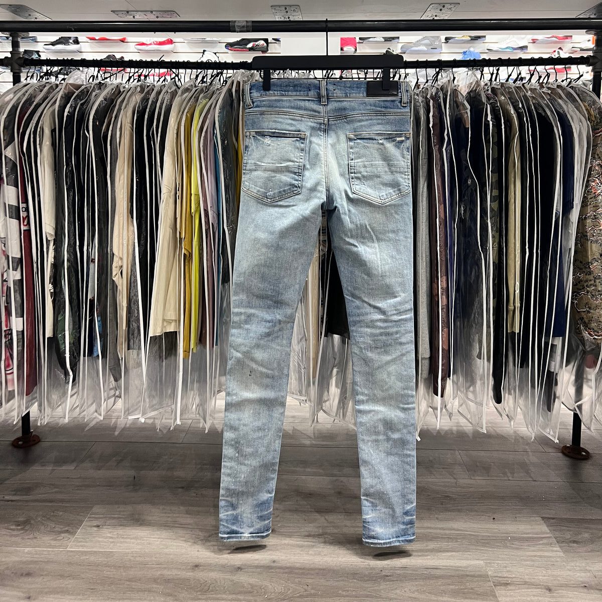Amiri MX1 Floral Multicolor Jeans (Lightly Worn)