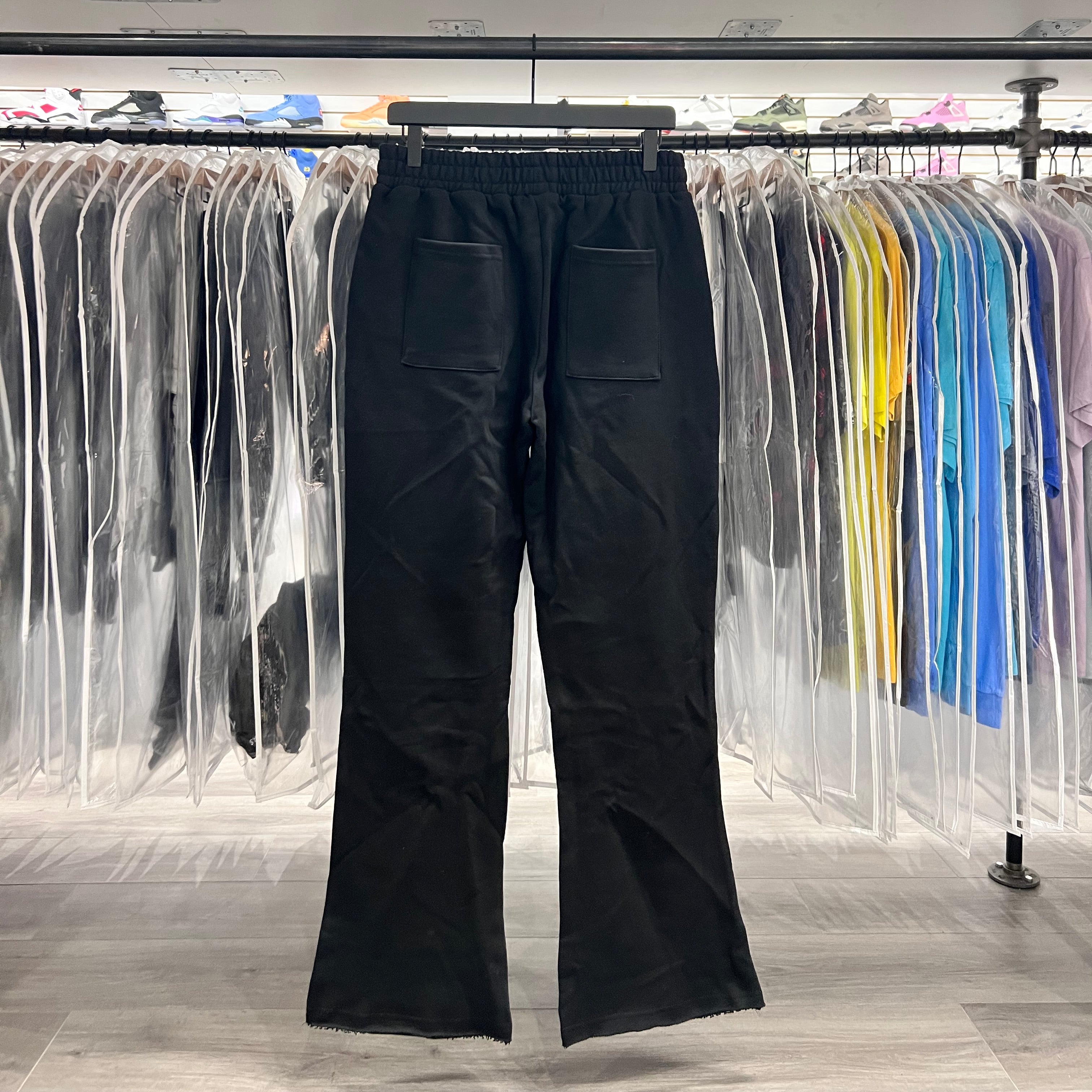 The Lost World Apparel Flare Sweatpants Black