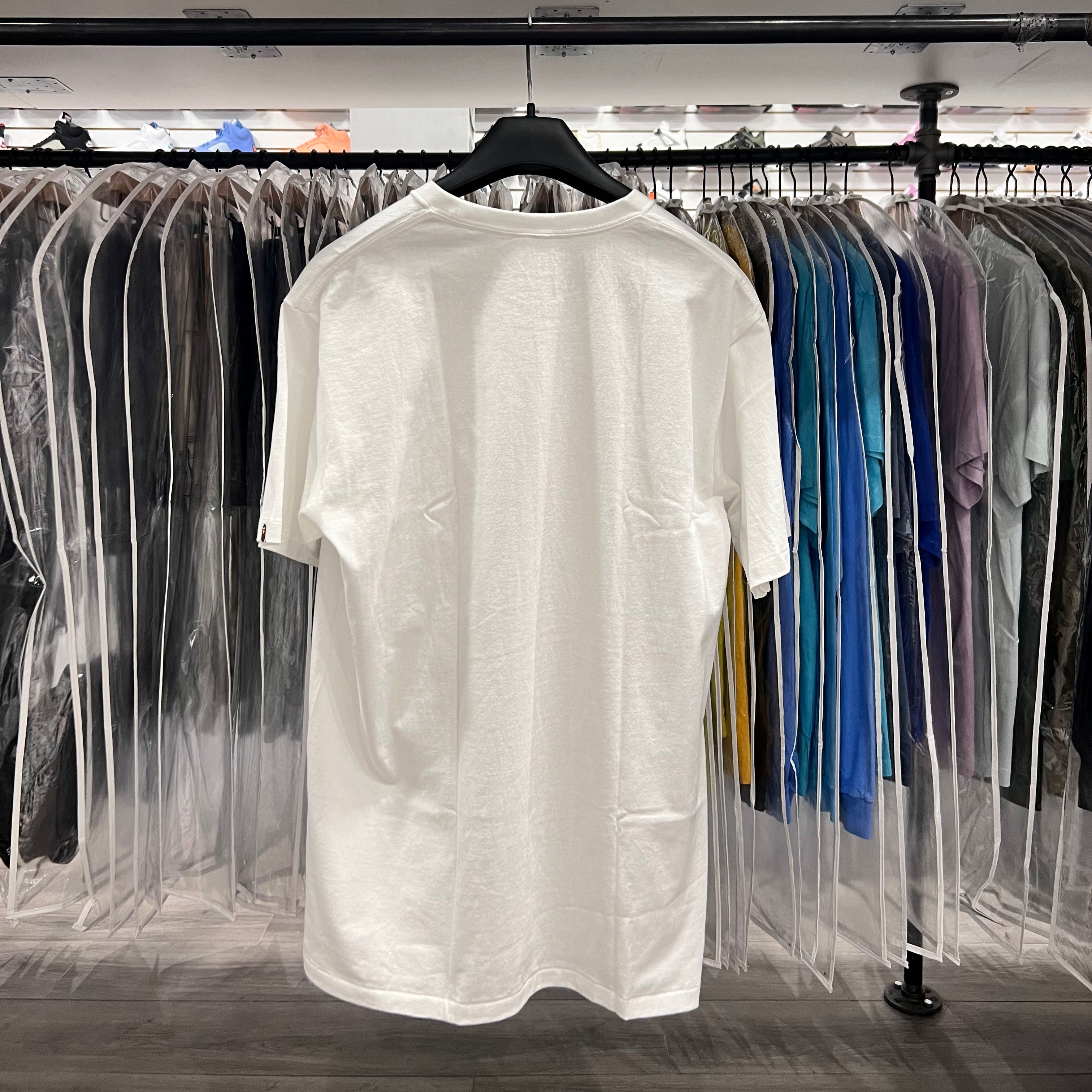 A Bathing Ape Graffiti Tee White Red