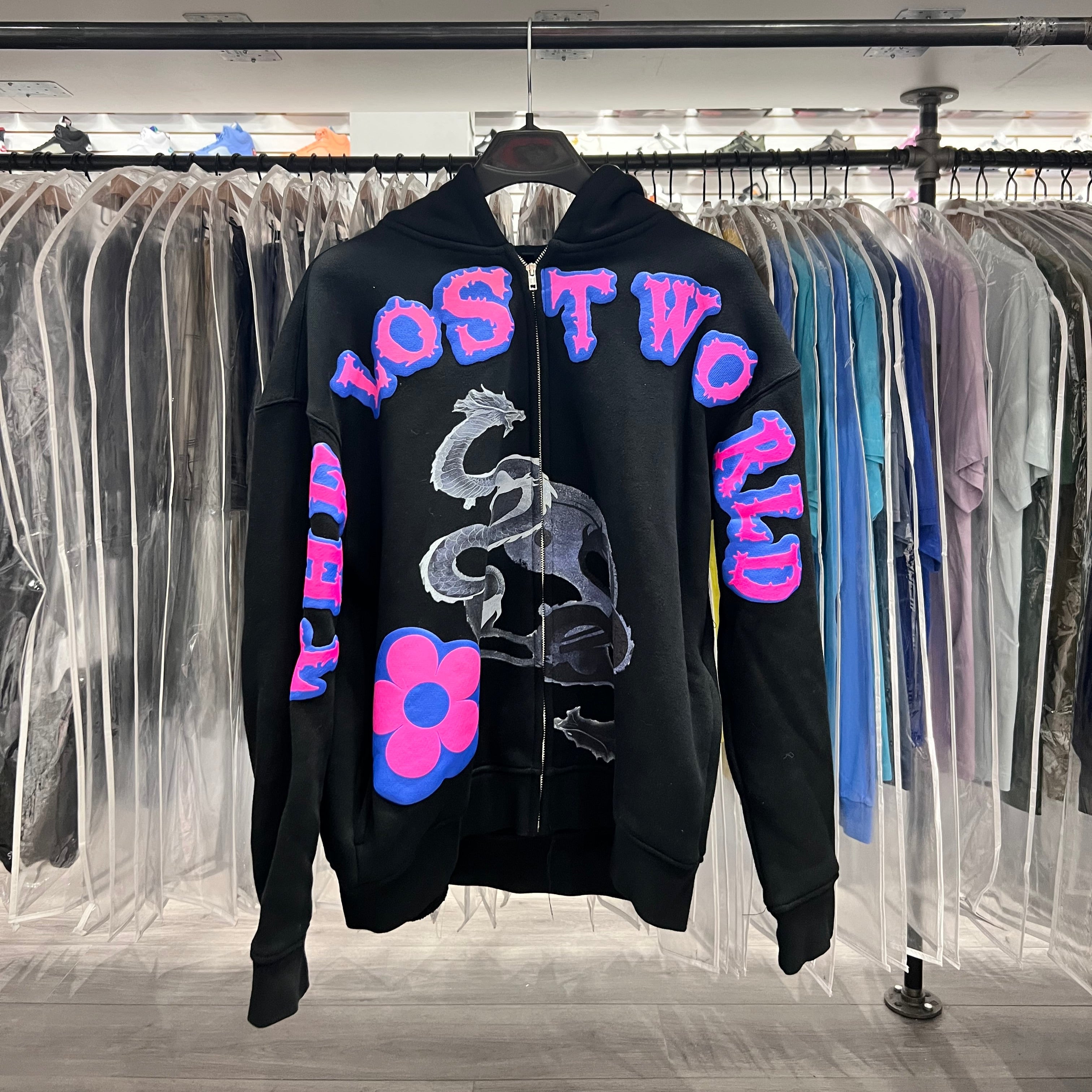 The Lost World Apparel Hoodie Color Collection Black