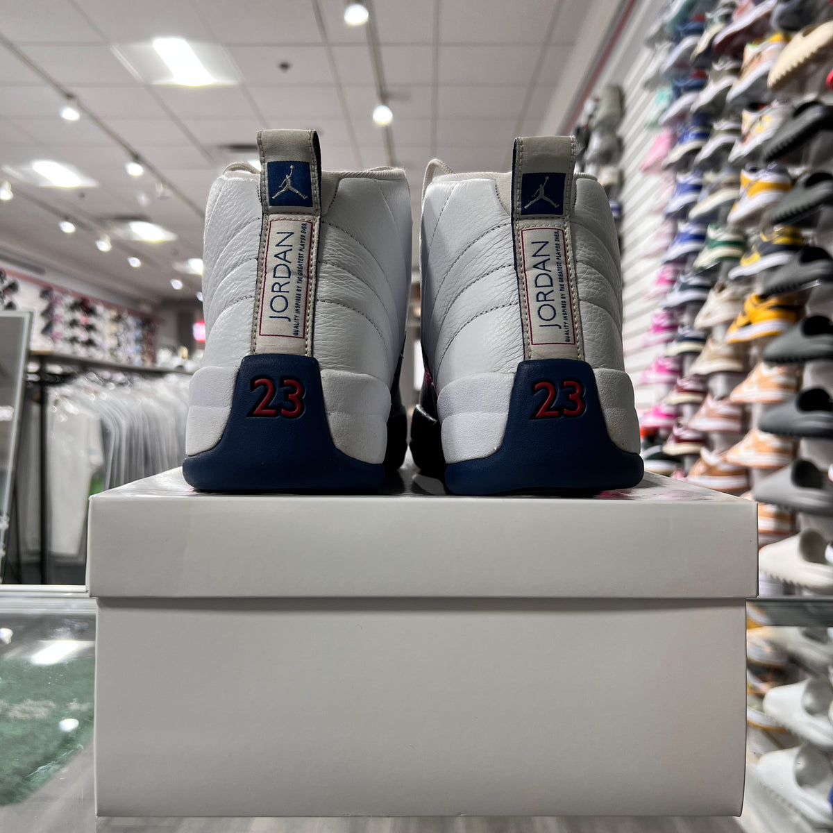Jordan retro 12 Mens French Blue (Lightly Worn+Replacement Box)