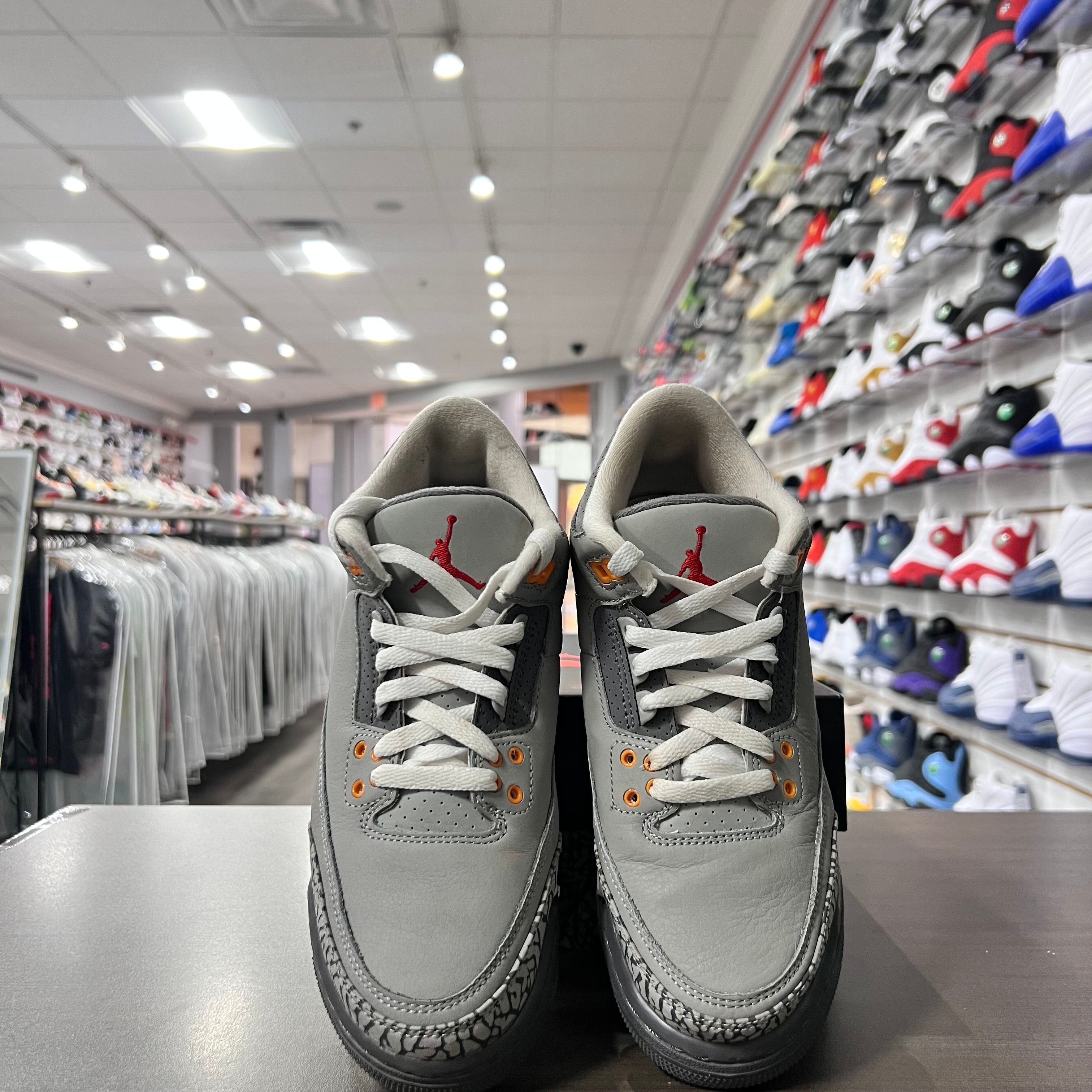 Jordan Retro 3 Gs Cool Grey (Lightly Worn)