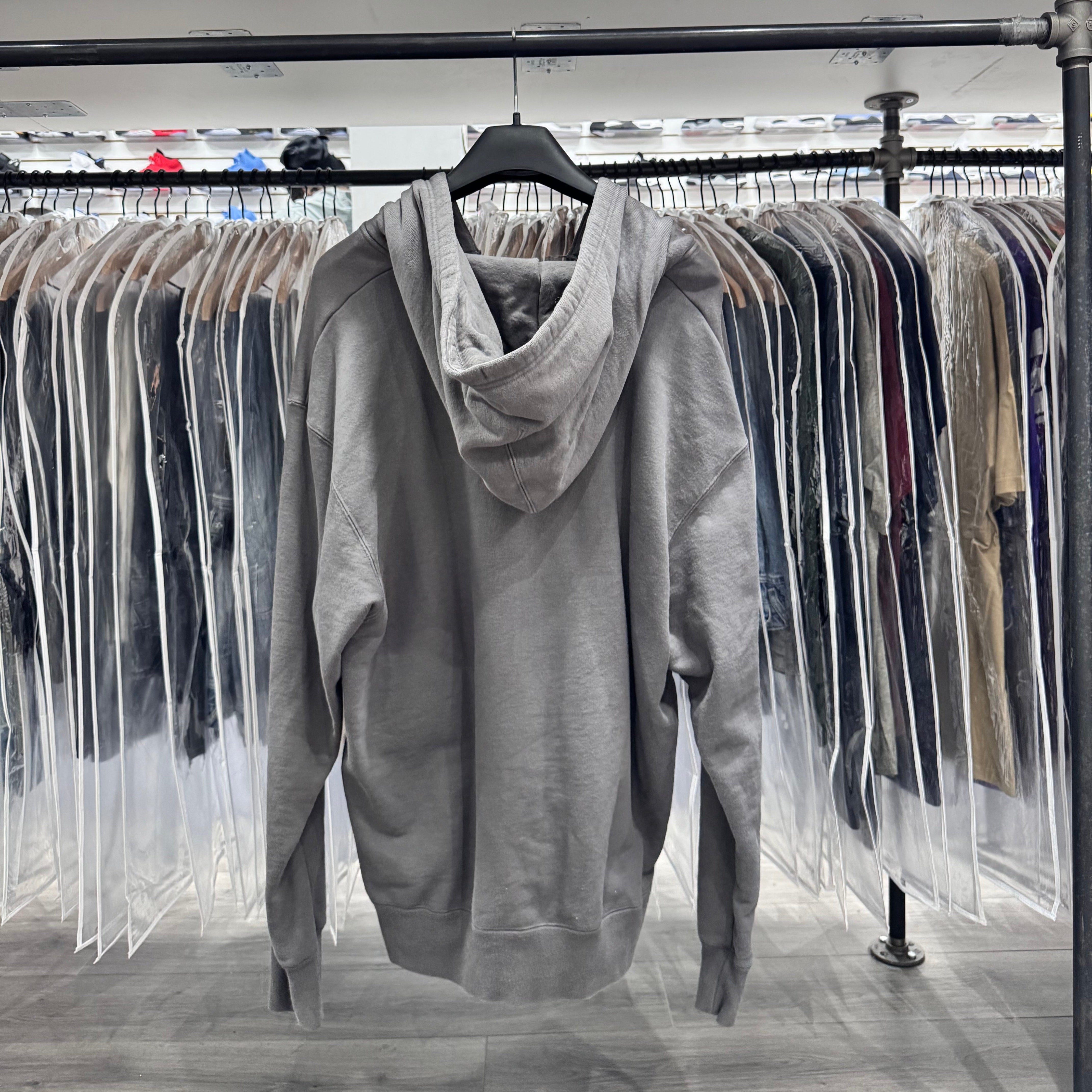 A Ma Maniere X Jordan Heavyweight Hoodie Grey (Lightly Worn)