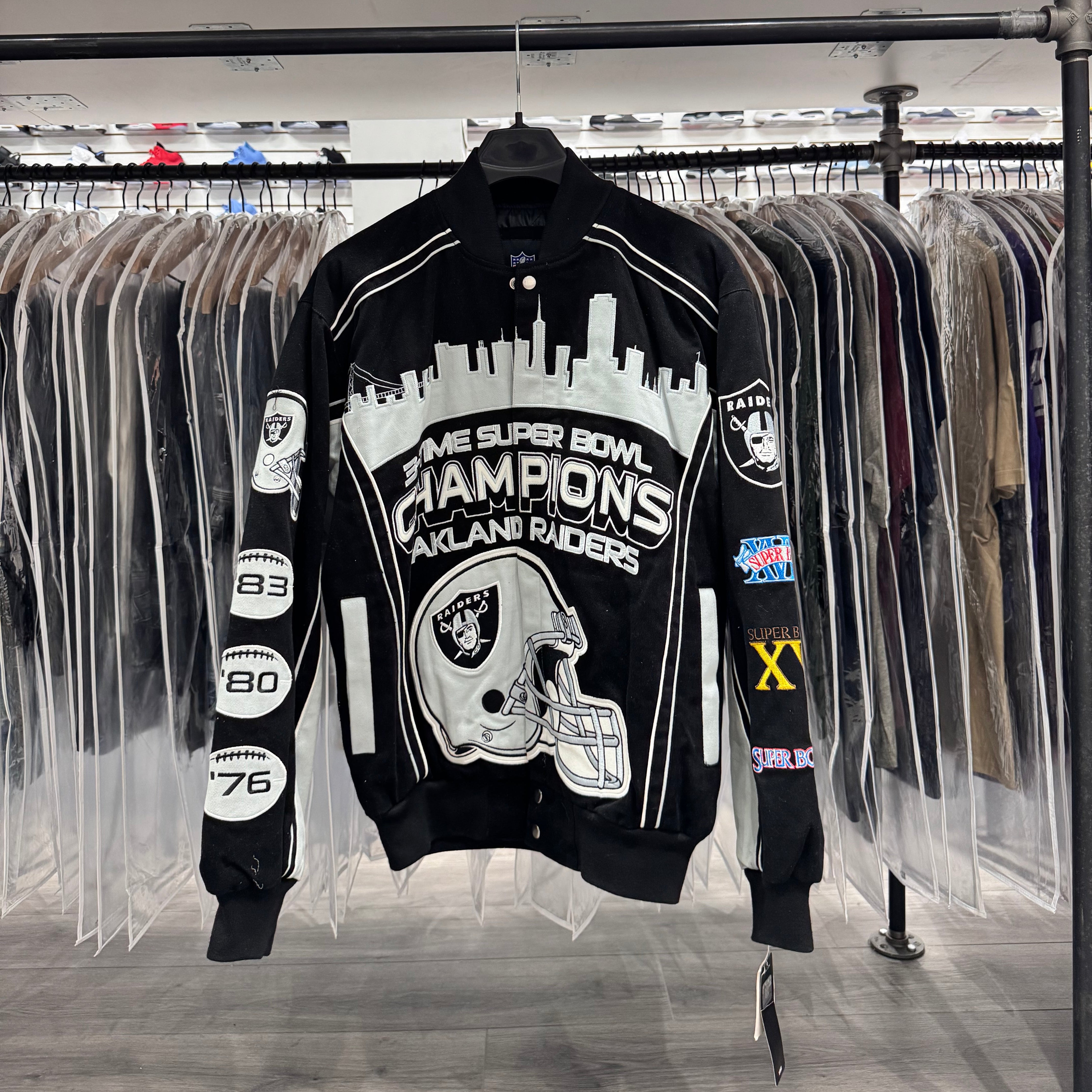 Raiders Jacket (Vintage New With Tags)
