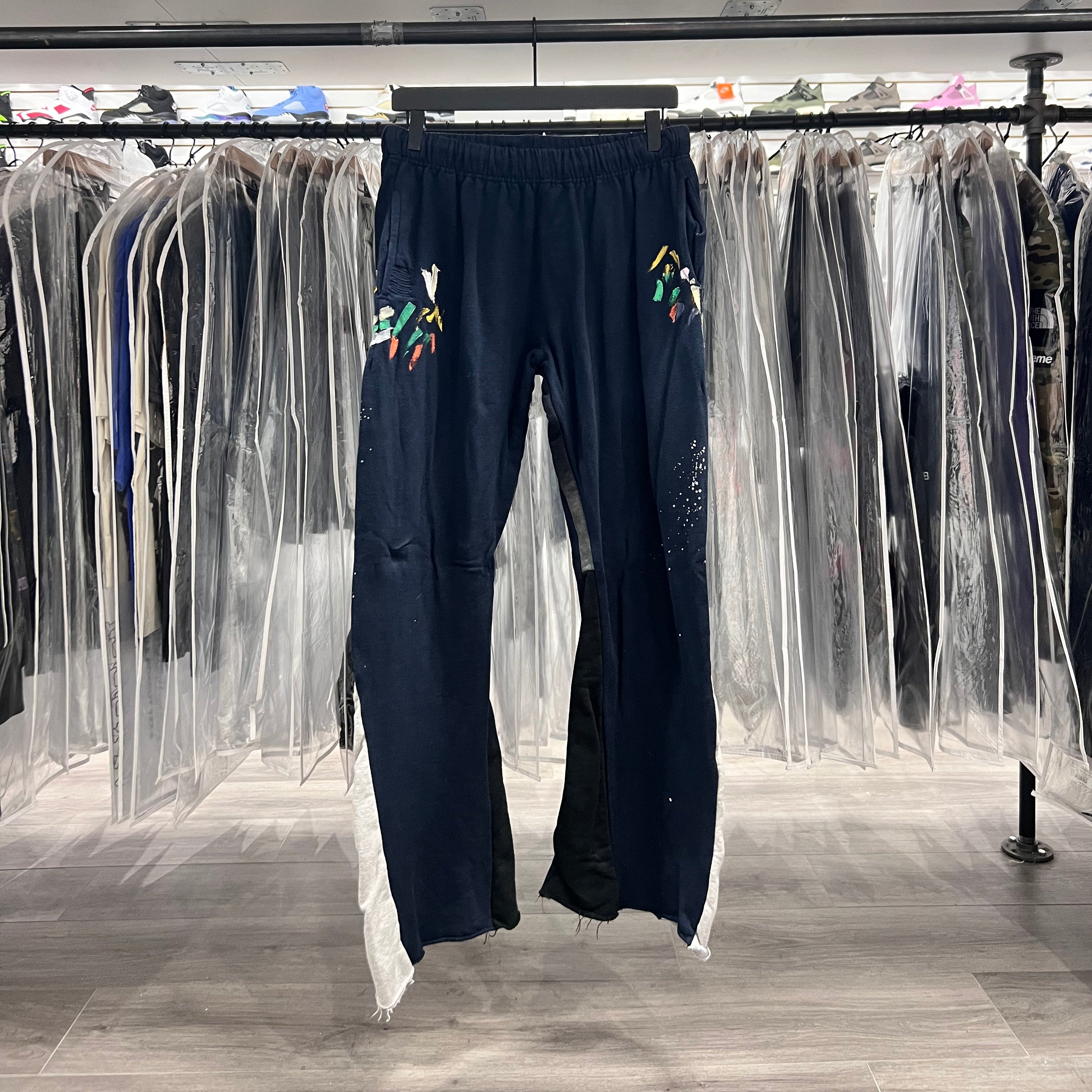 MNML Flare Sweatpants Navy (Lightly Worn)