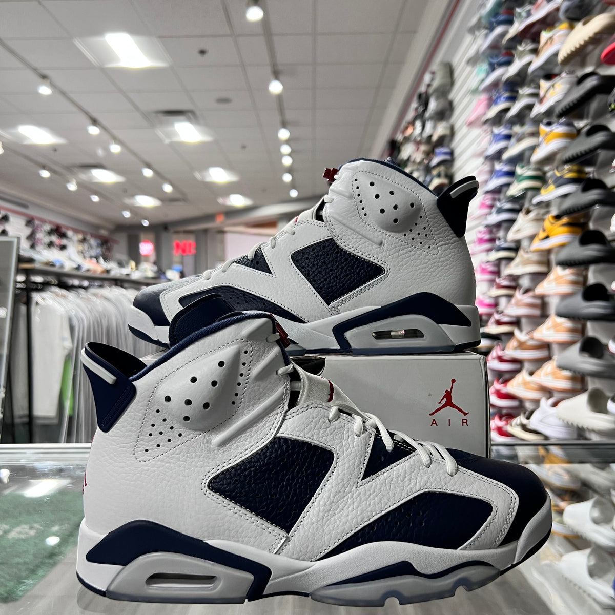 Jordan Retro 6 Mens Olympic (Lightly Worn)
