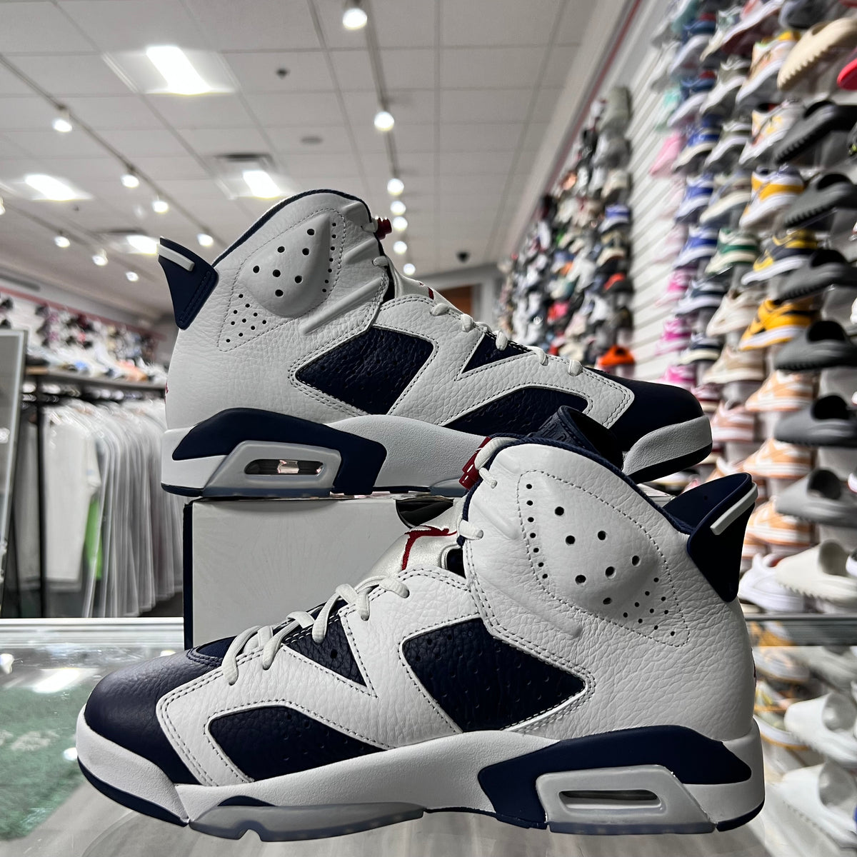 Jordan Retro 6 Mens Olympic (Lightly Worn)