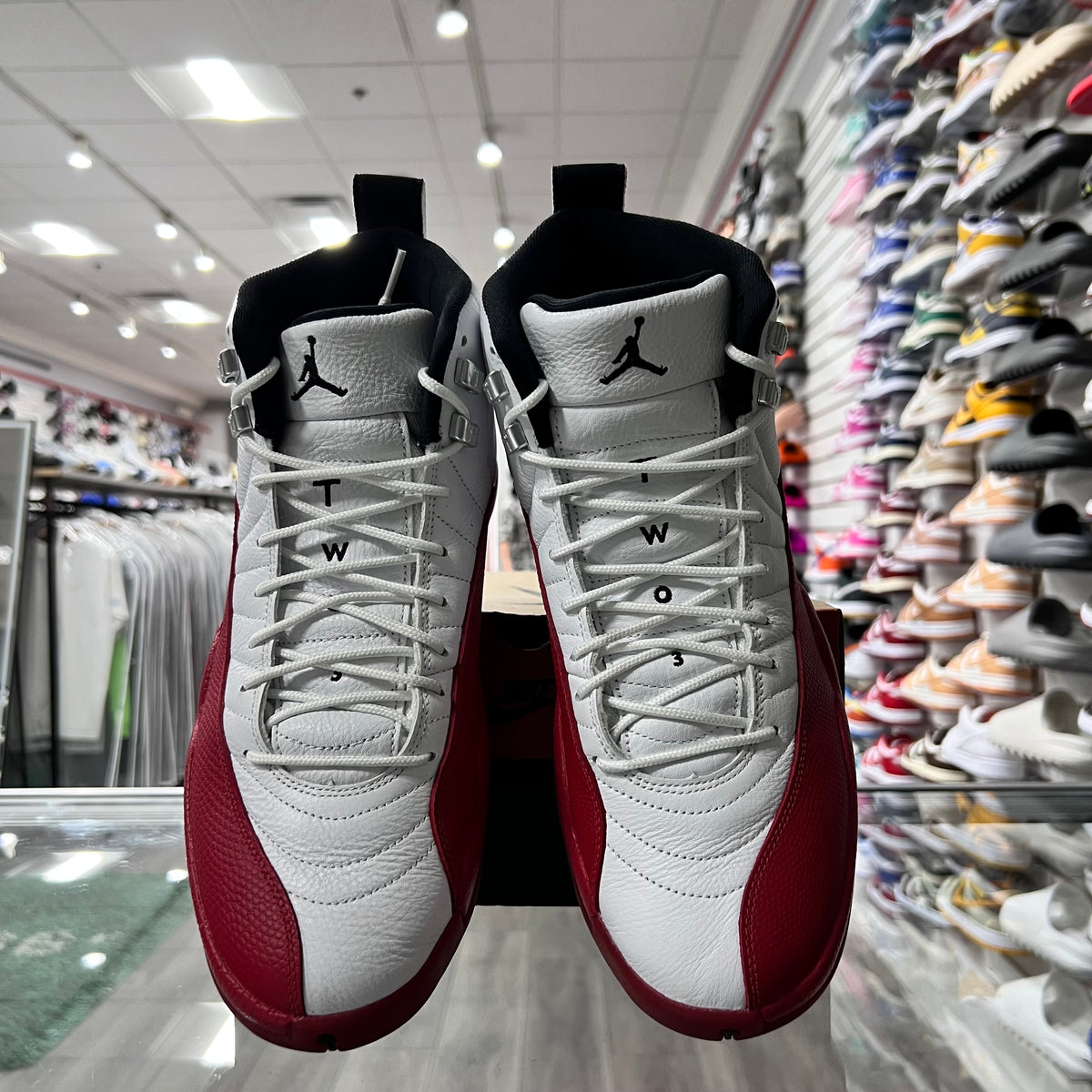 Jordan Retro 12 Mens Cherry (Lightly Worn)