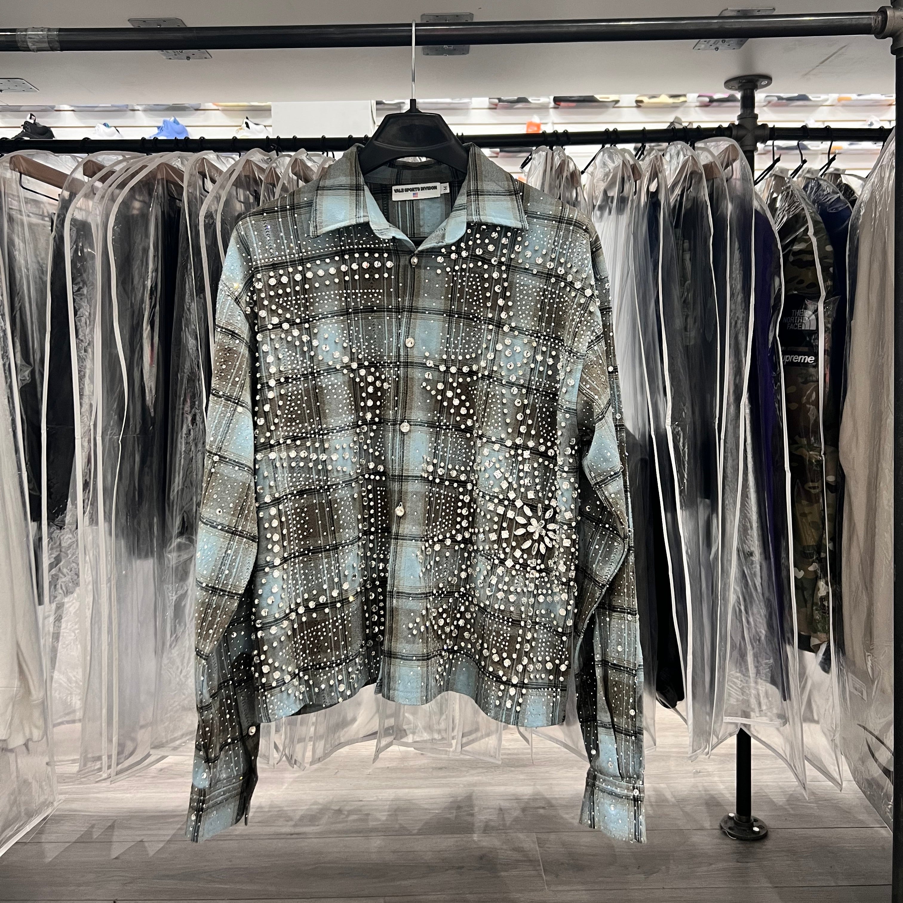 Vale Valley Gemstone Flannel Blue (Lightly Worn)