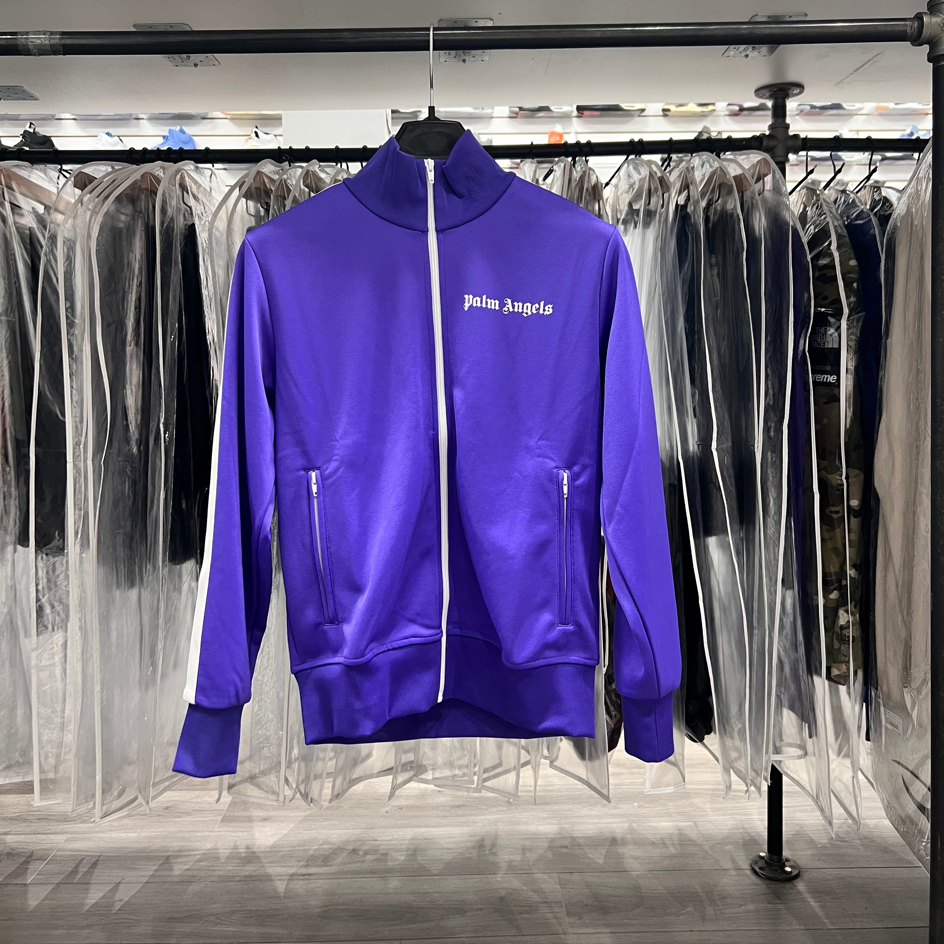 Palm Angels Track Jacket Purple (Lightly Worn)