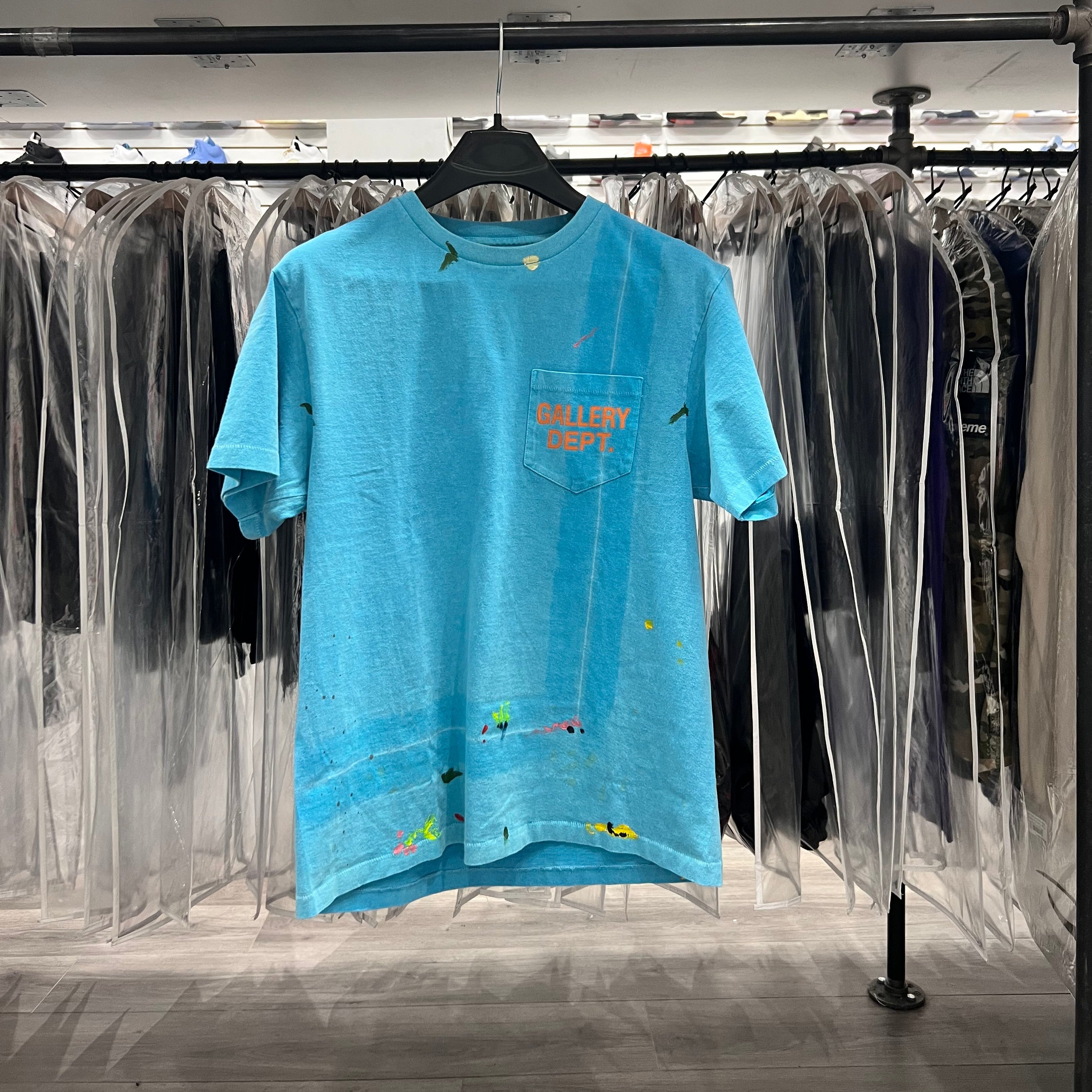 Gallery Dept Turquoise Painters Tee