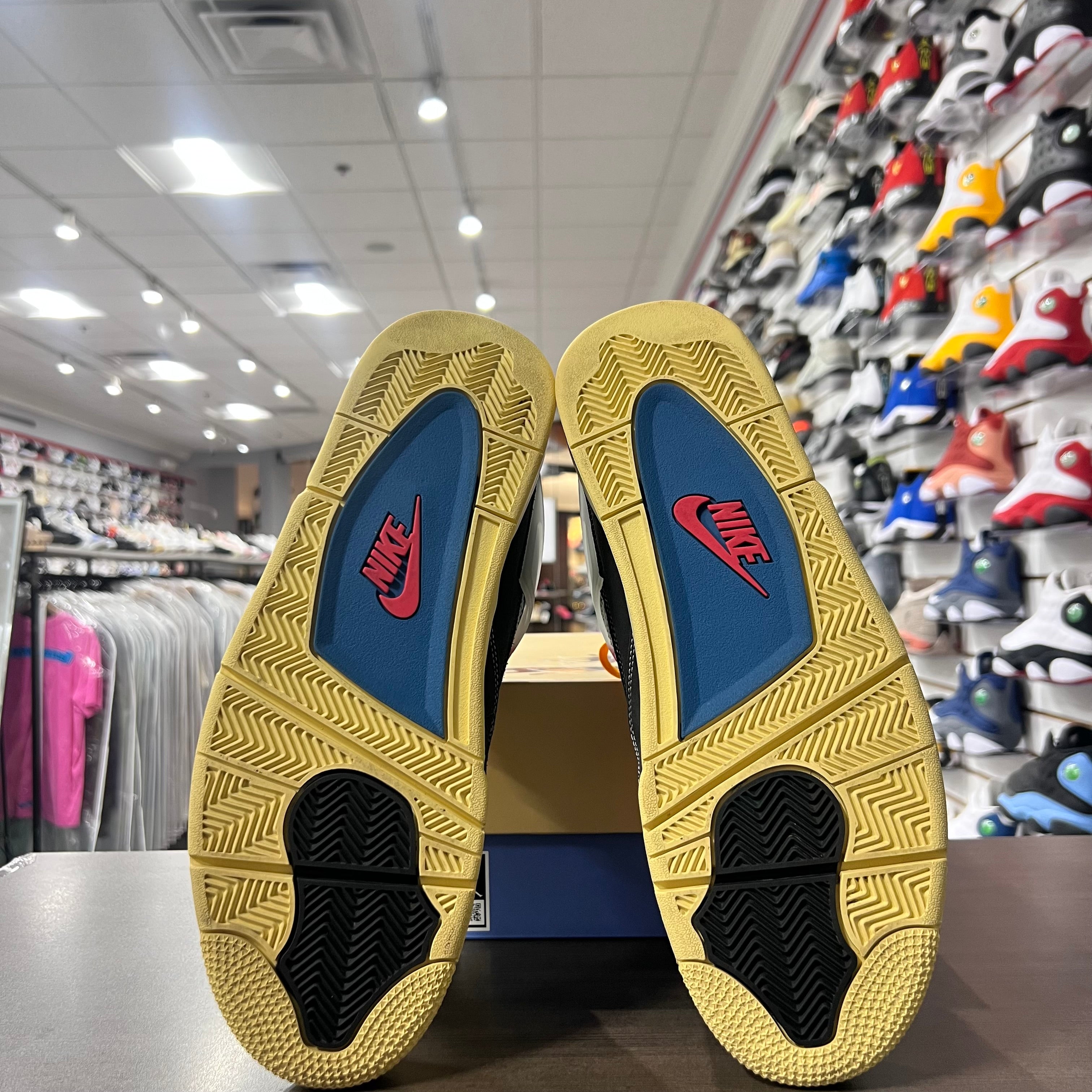 Jordan Retro 4 Mens Union Noir (Lightly Worn)