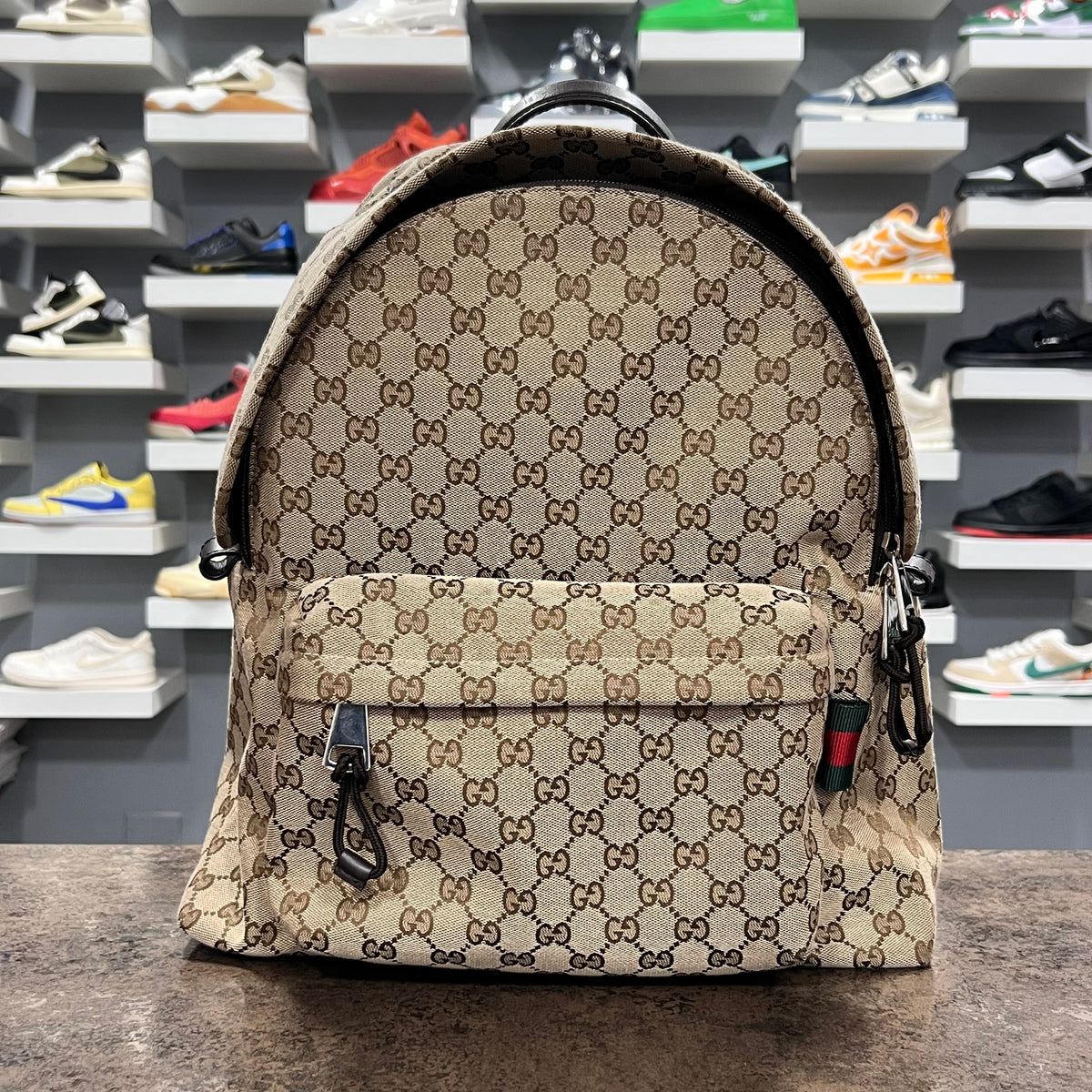 Gucci GG Medium Backpack (Lightly Worn)
