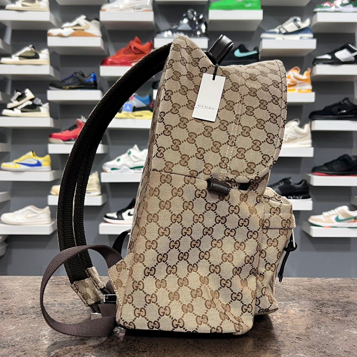 Gucci GG Medium Backpack (Lightly Worn)