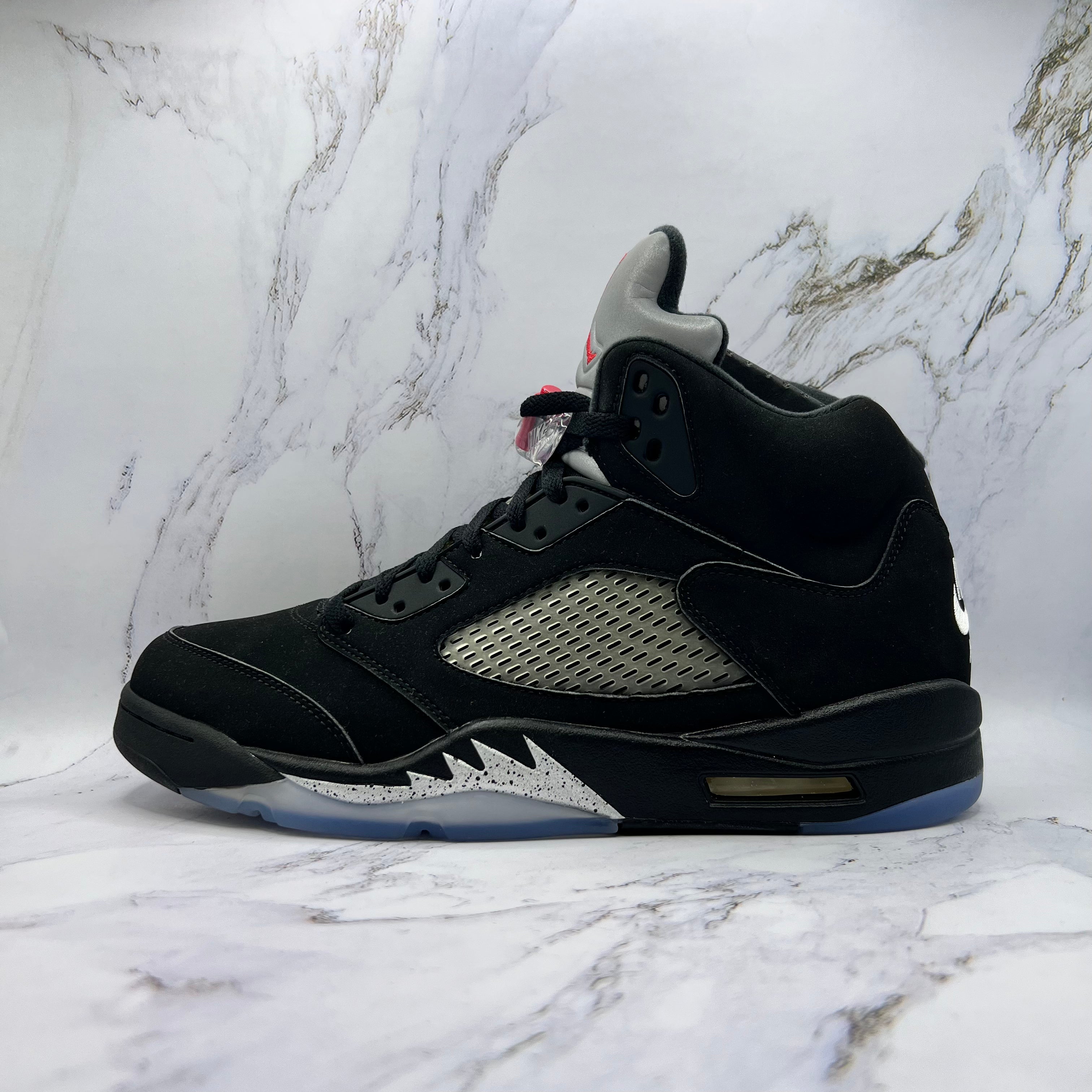 Jordan Retro 5 Mens Black Metallic