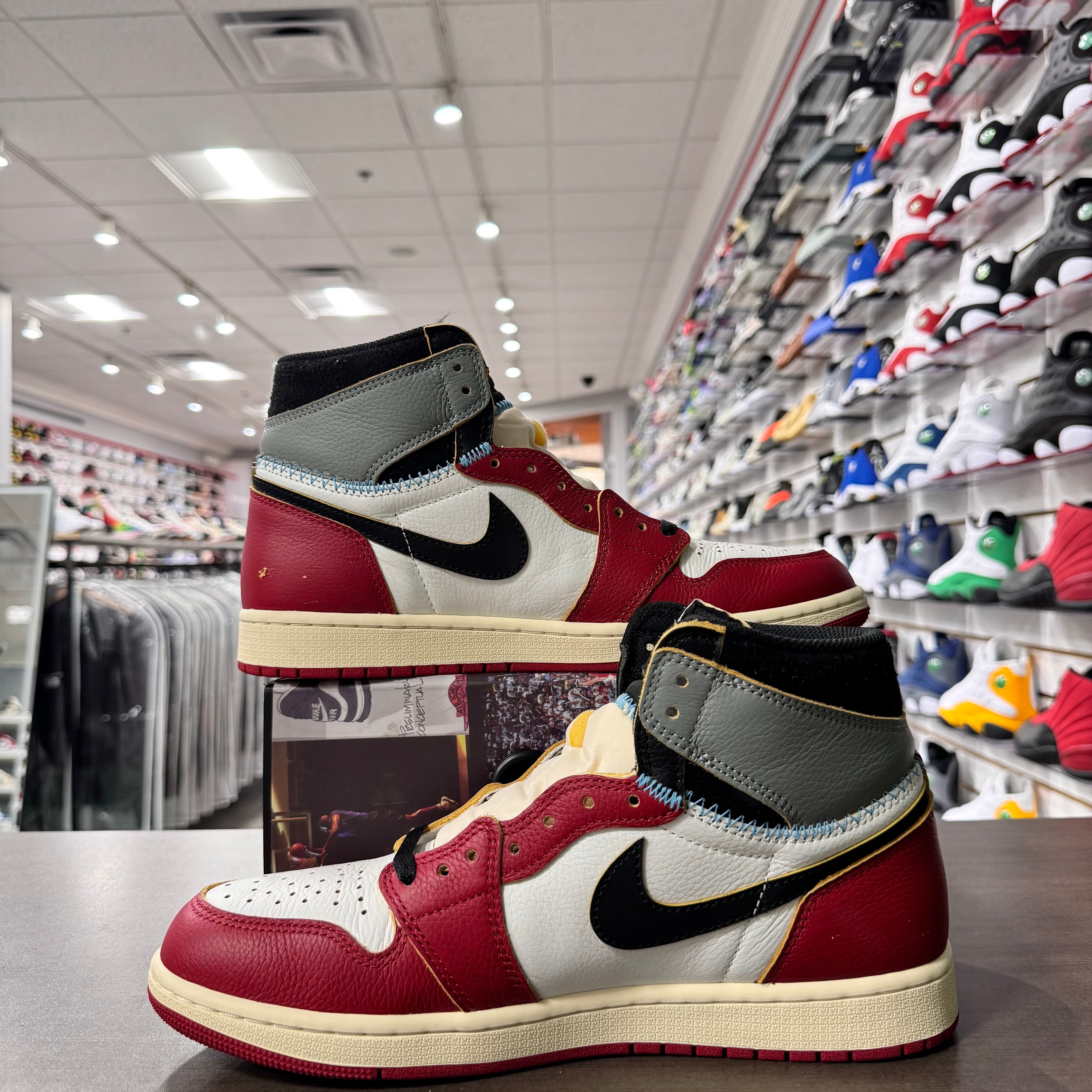 Jordan Retro 1 High Og Mens Union LA Chicago Shadow (Lightly Worn)