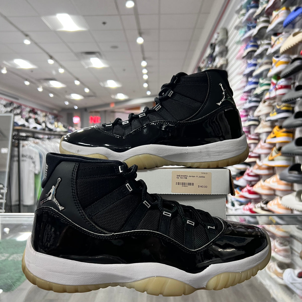 Jordan Retro 11 Mens Jubilee (Lightly Worn+Replacement Box)